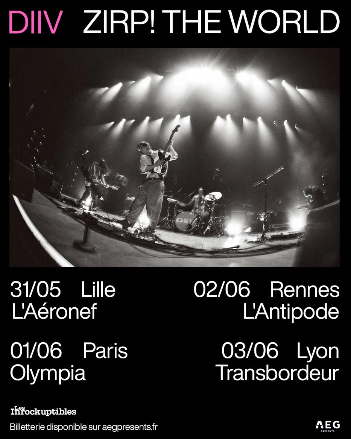 DIIV at Le Transbordeur Tickets