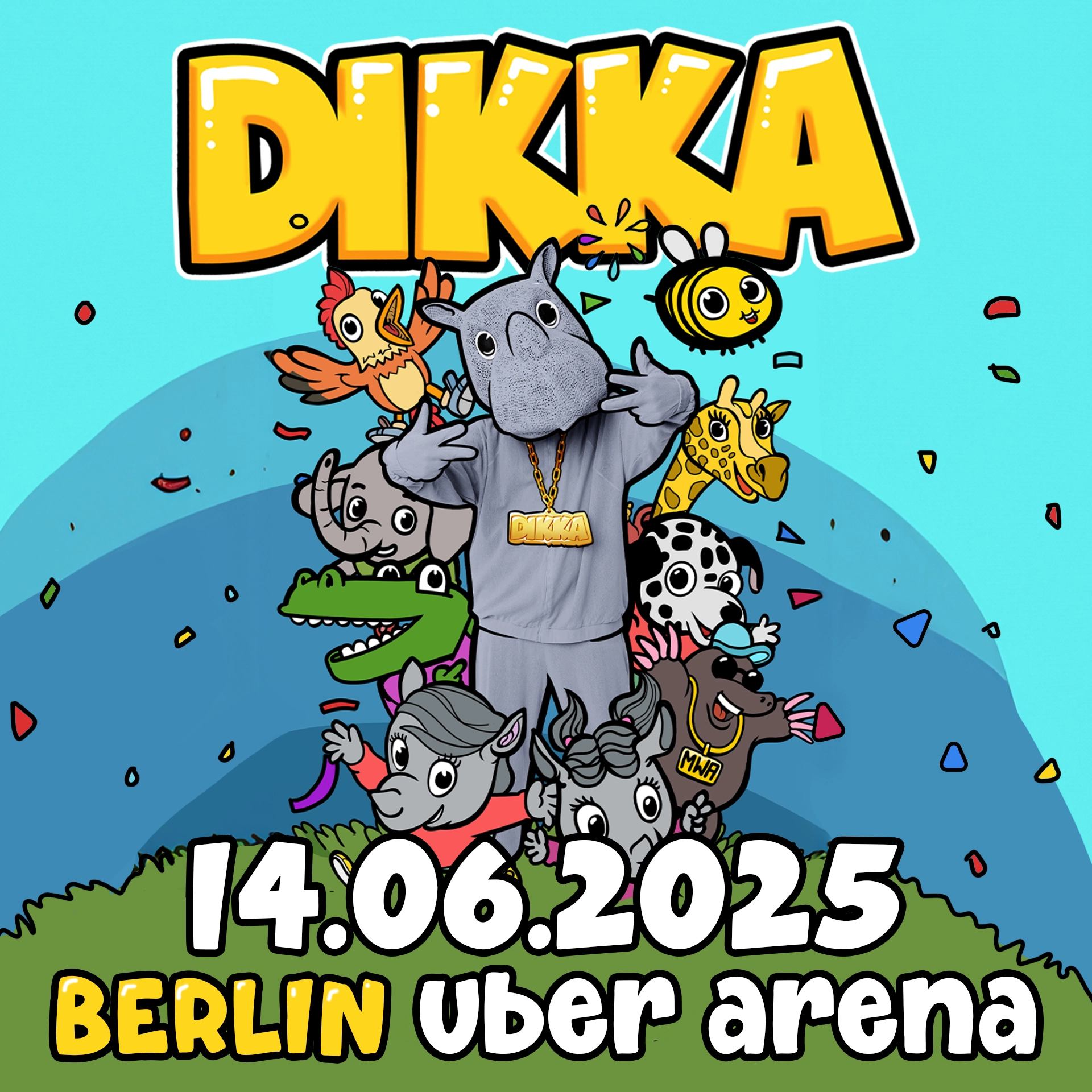Billets DIKKA (Uber Arena - Berlin)