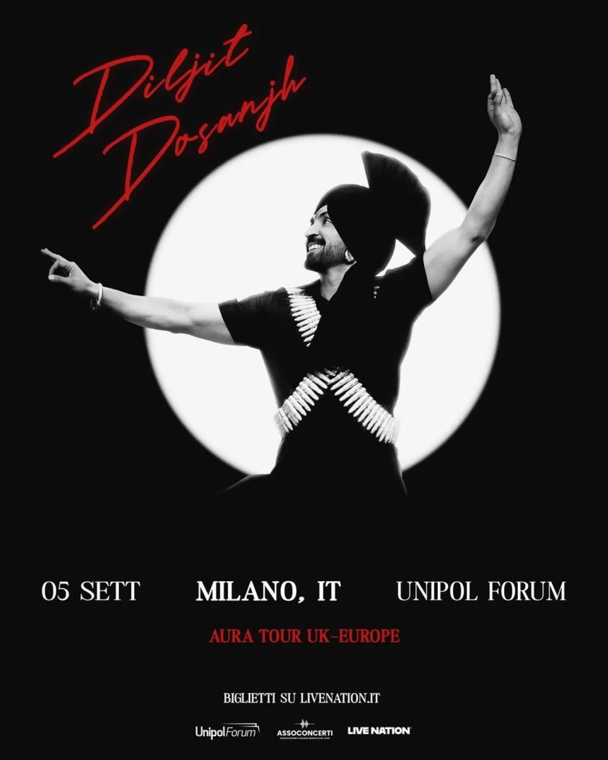 Billets Diljit Dosanjh (Forum Milano - Milan)