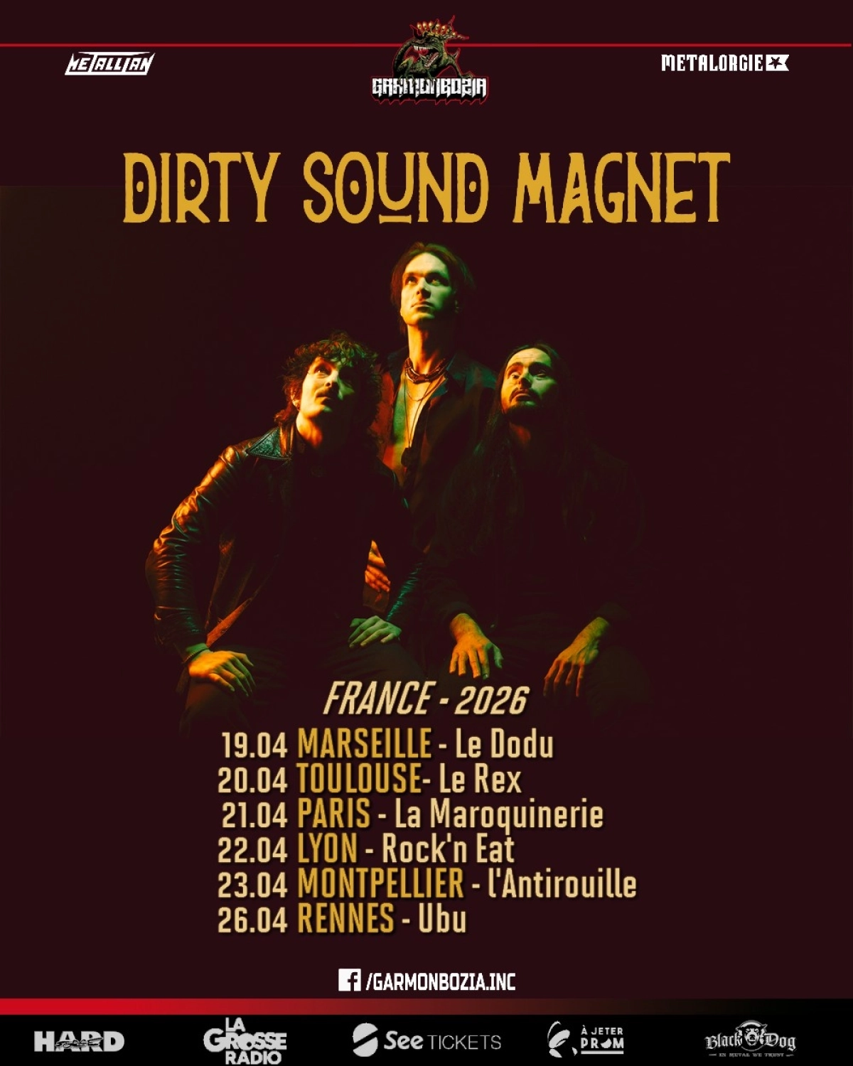 Dirty Sound Magnet al La Maroquinerie Tickets