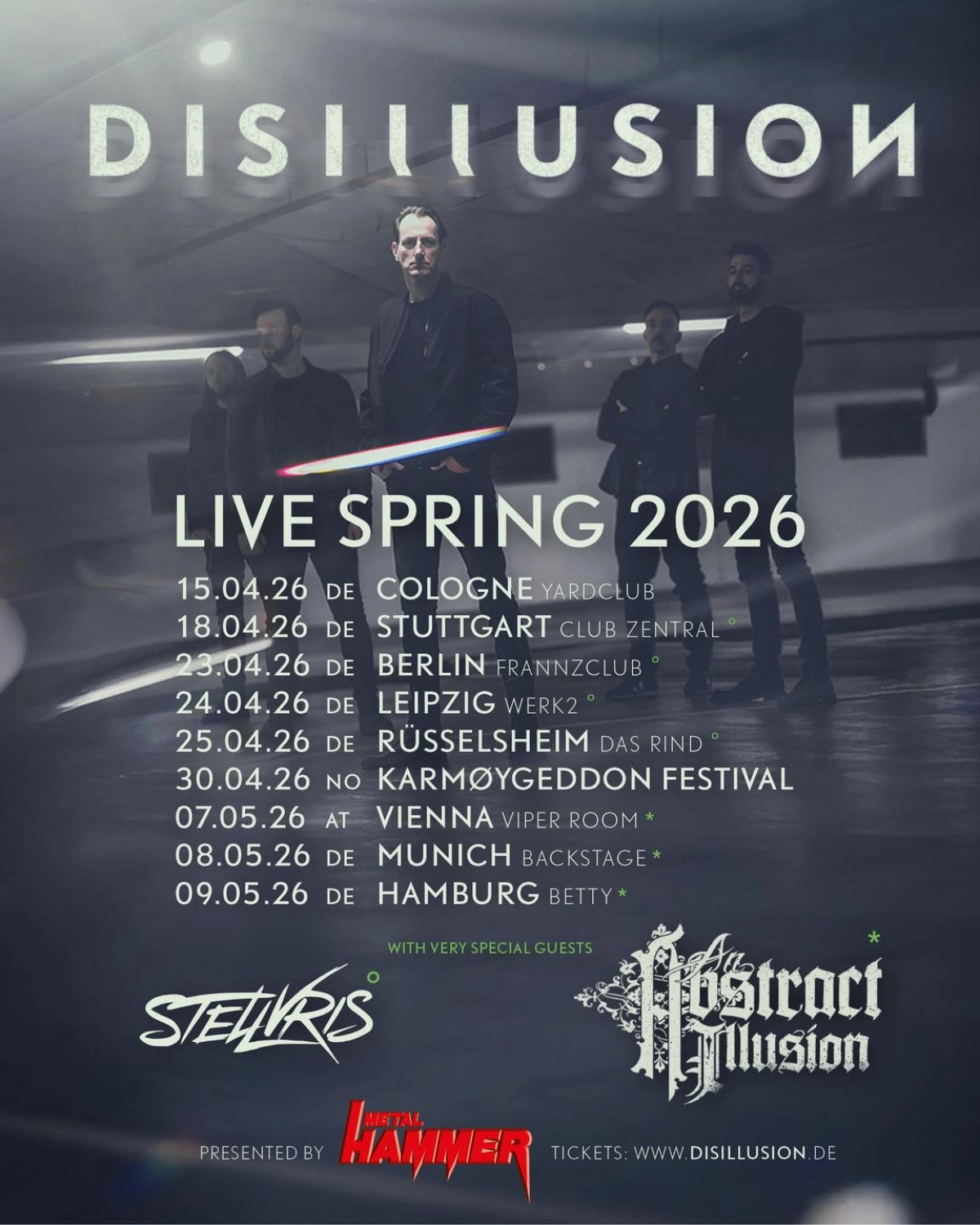 Disillusion at Backstage Werk Tickets