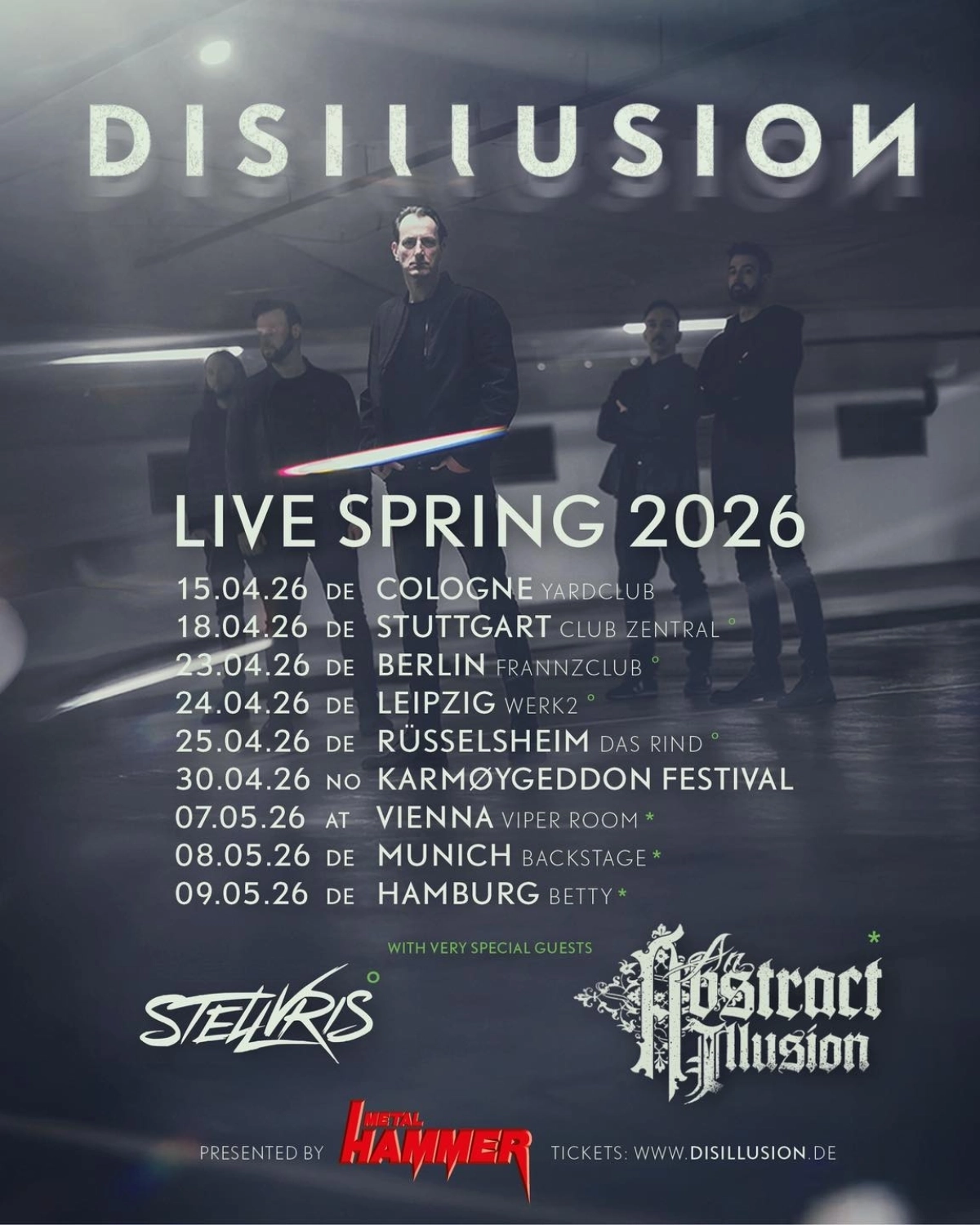 Disillusion at Frannz Club Tickets