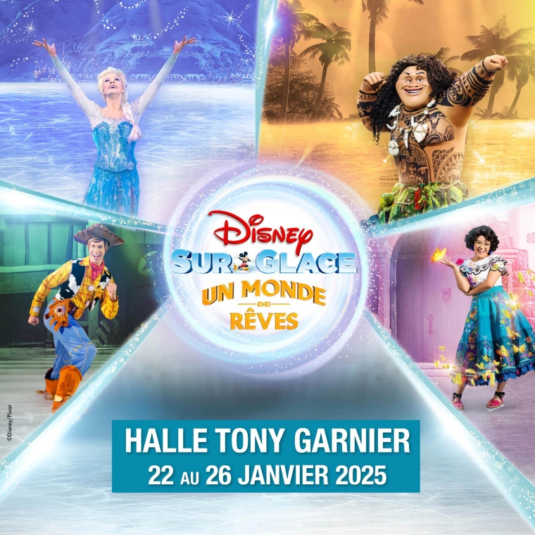 Disney sur Glace en Halle Tony Garnier Tickets