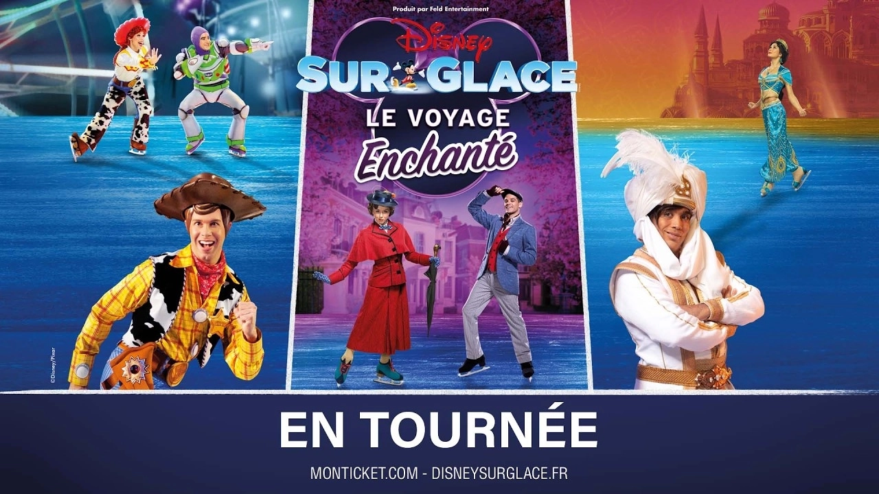Disney Sur Glace - Le Voyage Enchante at Halle Tony Garnier Tickets