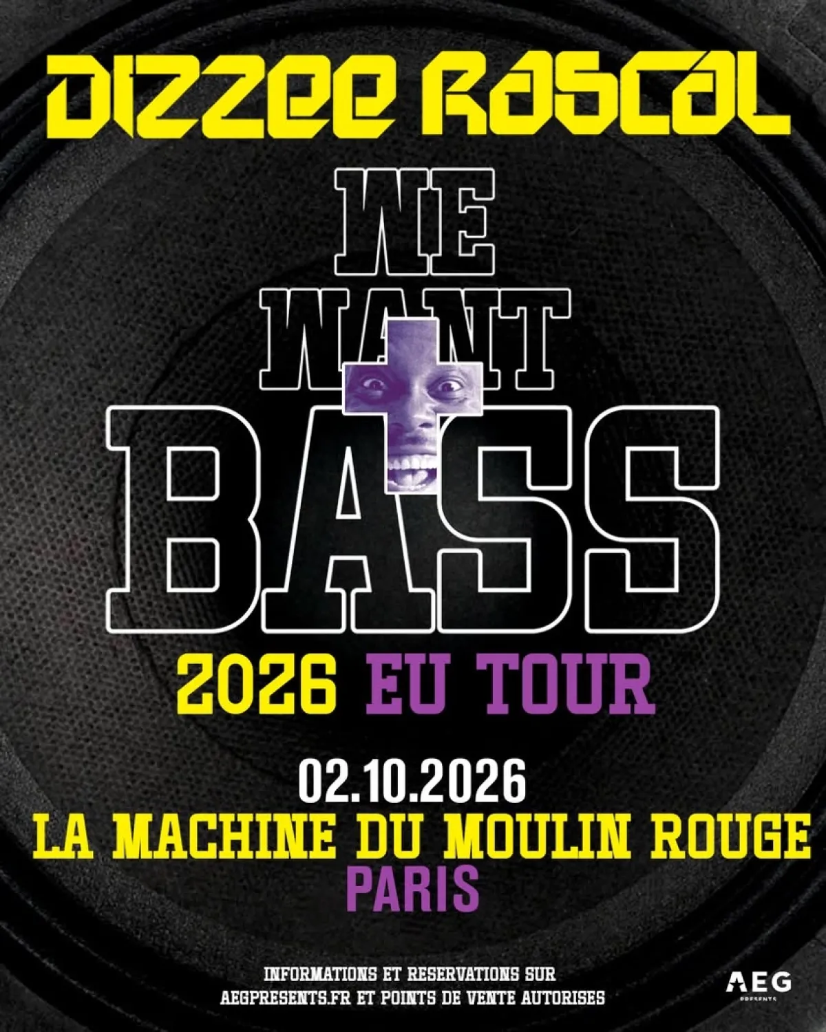Dizzee Rascal en La Machine du Moulin Rouge Tickets