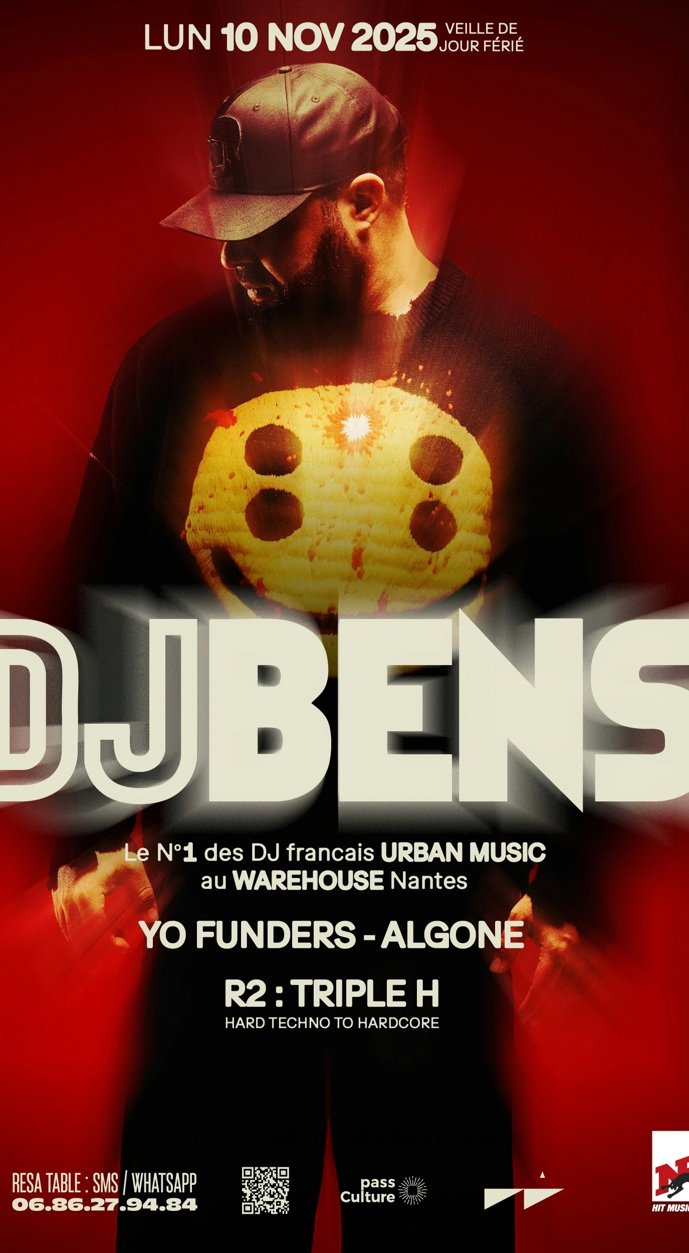 Billets DJ Bens (Warehouse Nantes - Nantes)