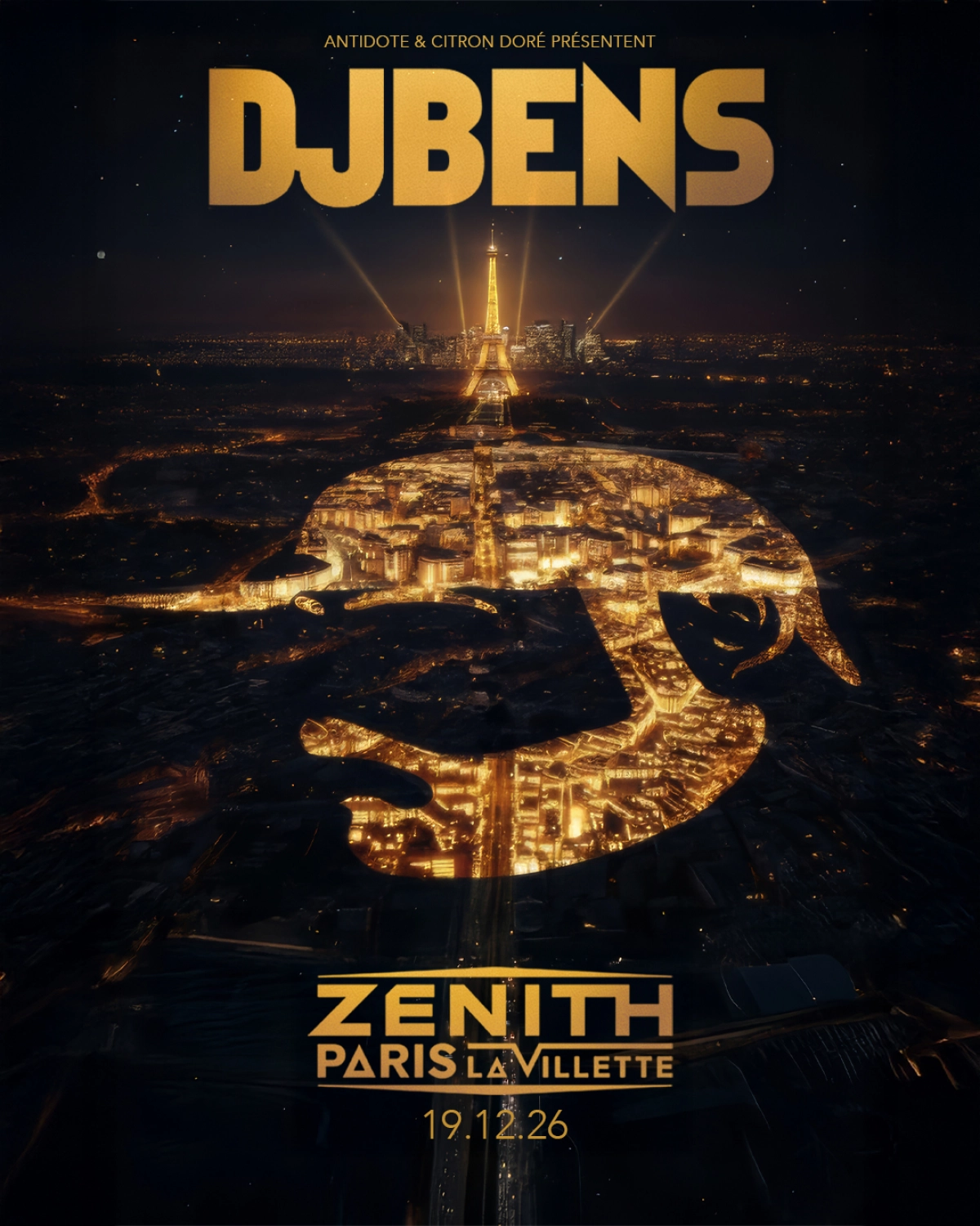 DJ Bens in der Zenith Paris Tickets