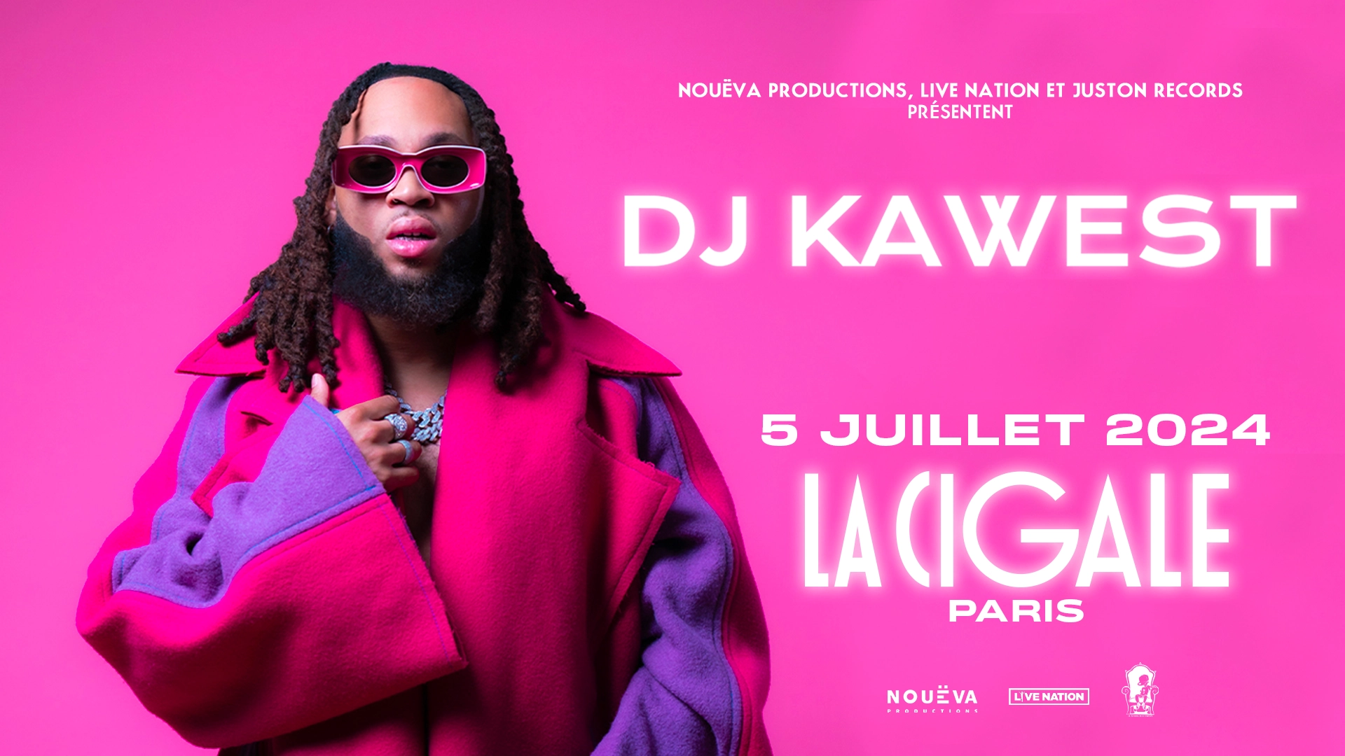 Billets DJ Kawest (La Cigale - Paris)