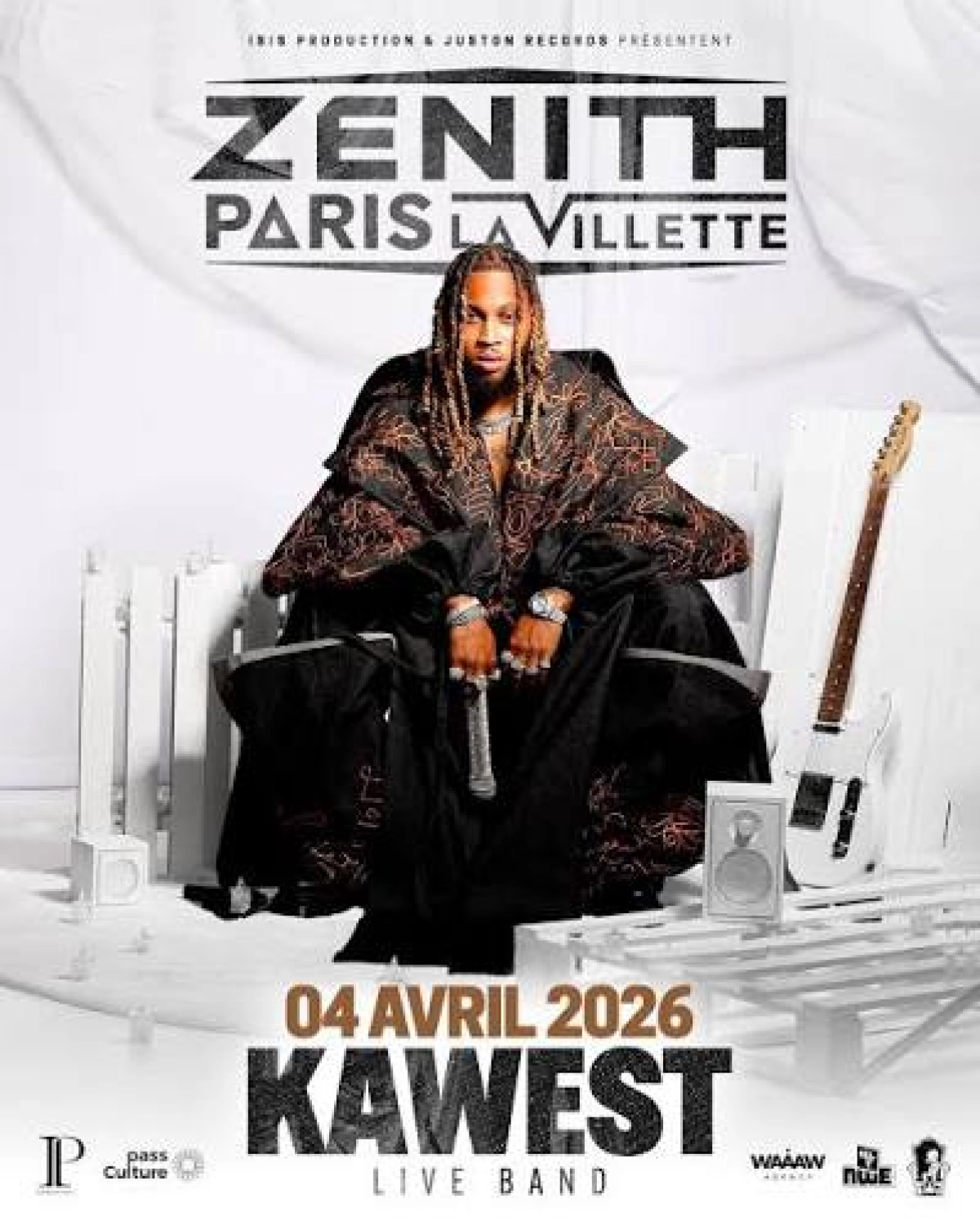 Dj Kawest en Zenith Paris Tickets