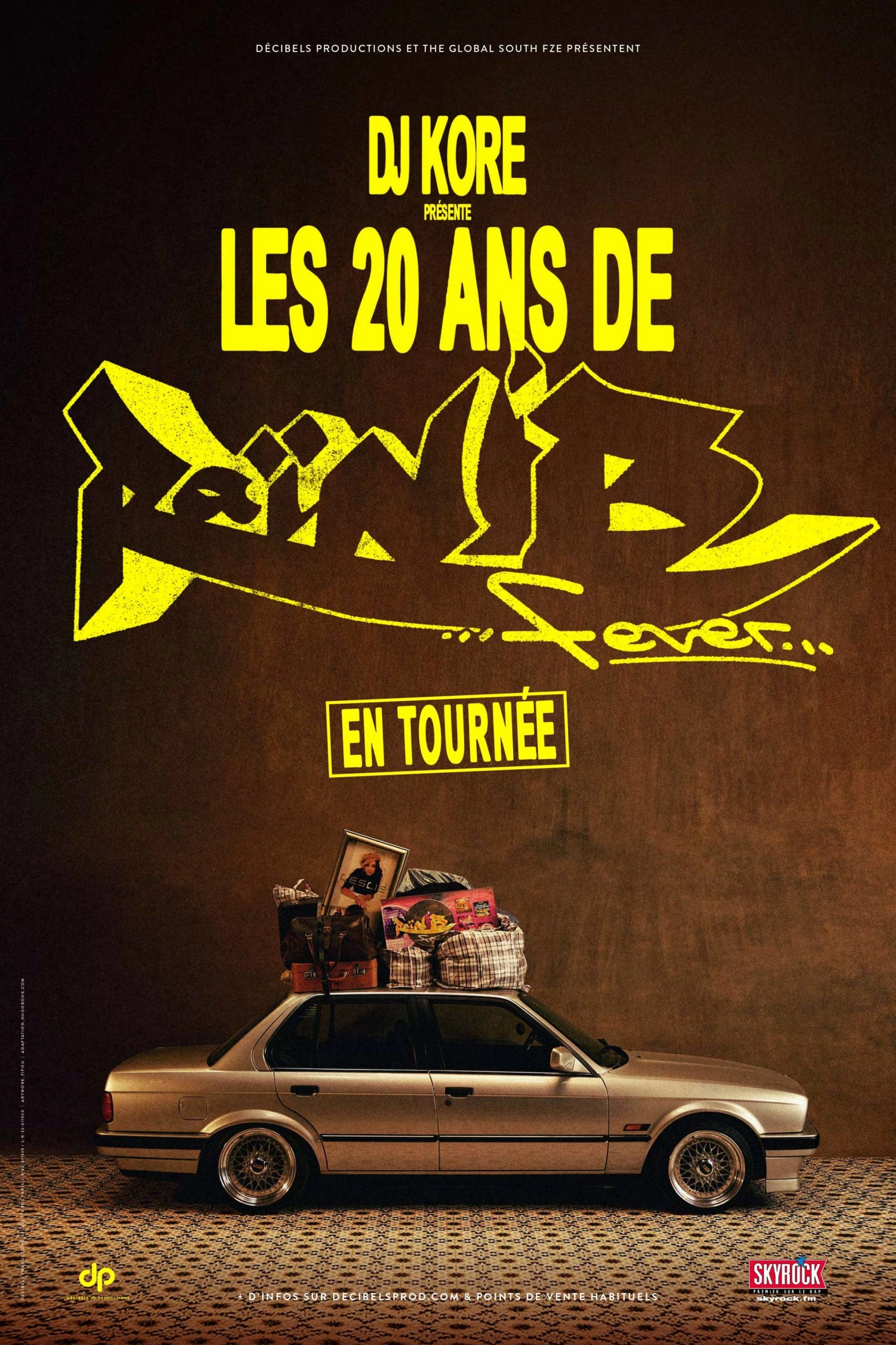 Billets Dj Kore - 20 Ans Rai'n'b Fever (Le Dome - Marseille)