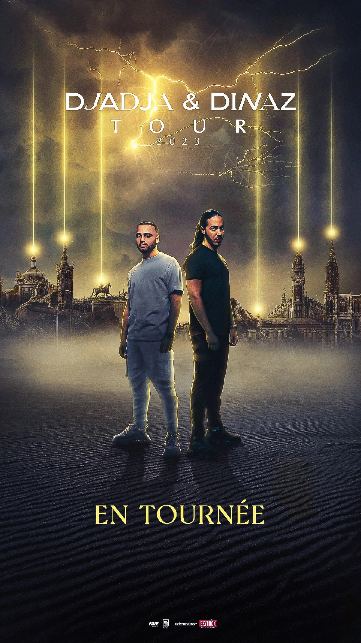 Billets Djadja et Dinaz (Galaxie - Amneville)