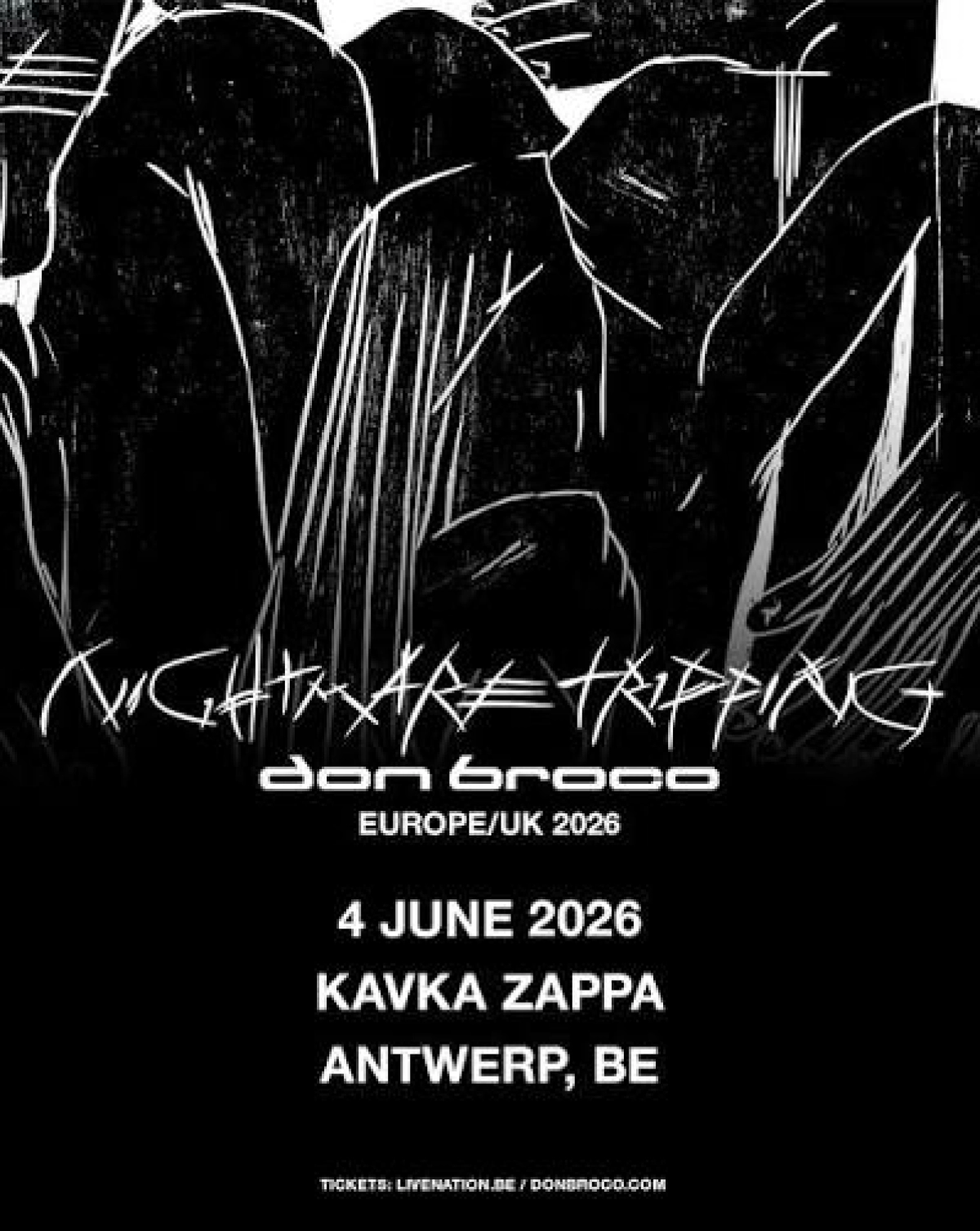 Billets Don Broco (Kavka Zappa - Anvers)