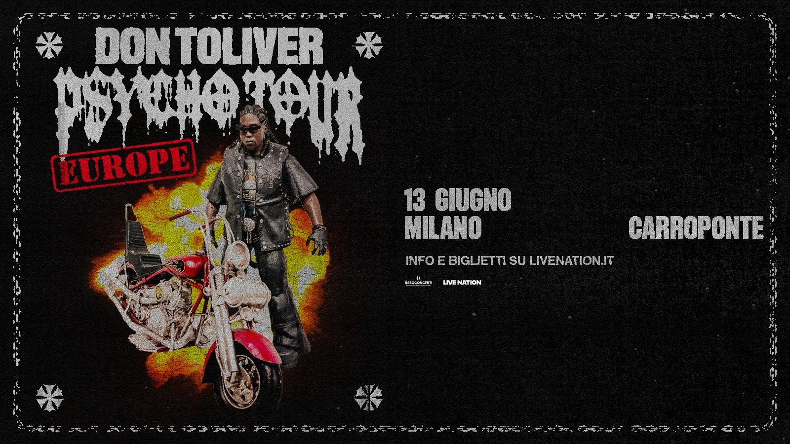 Billets Don Toliver (Carroponte - Sesto San Giovanni)
