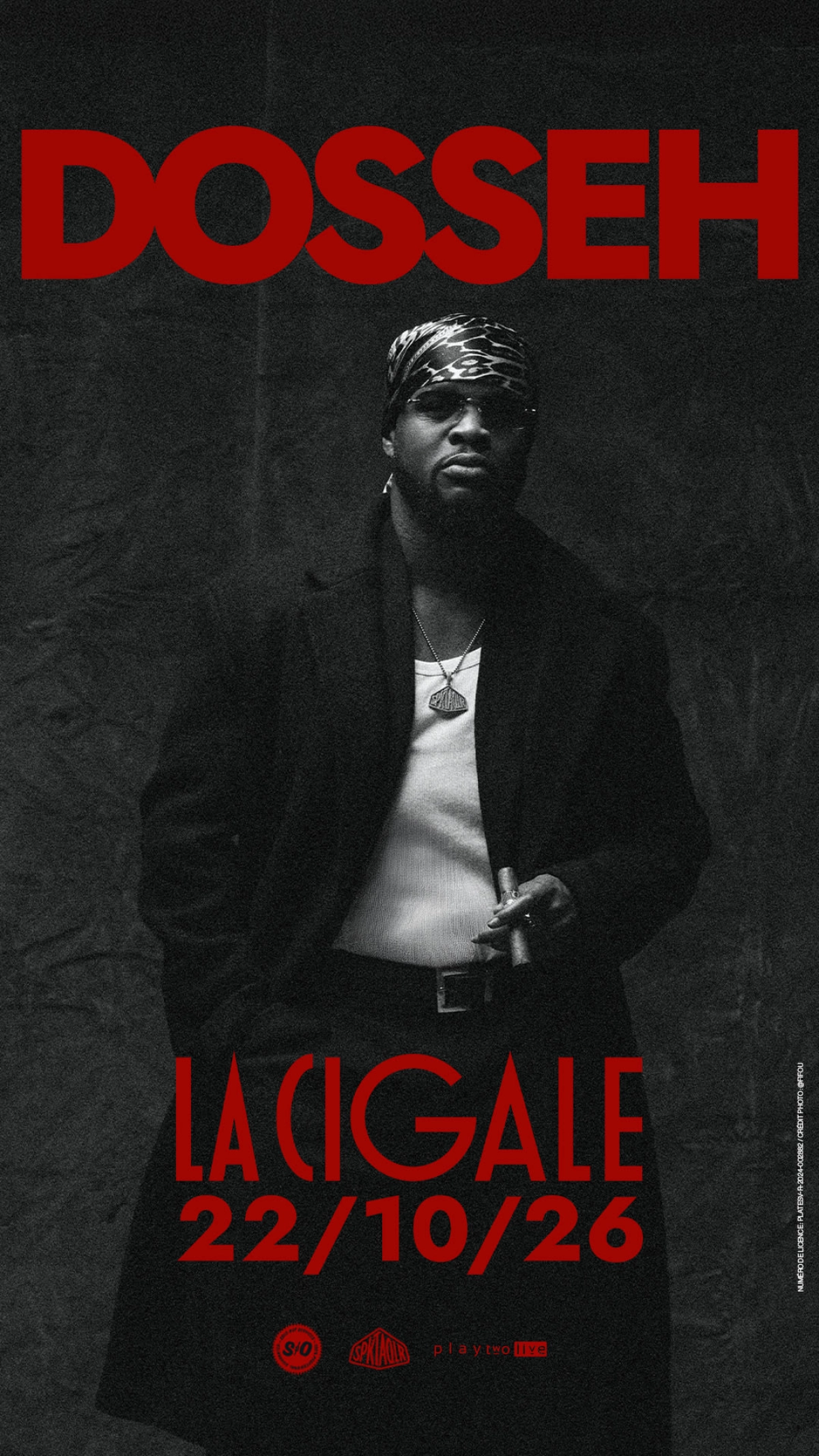 Billets Dosseh (La Cigale - Paris)