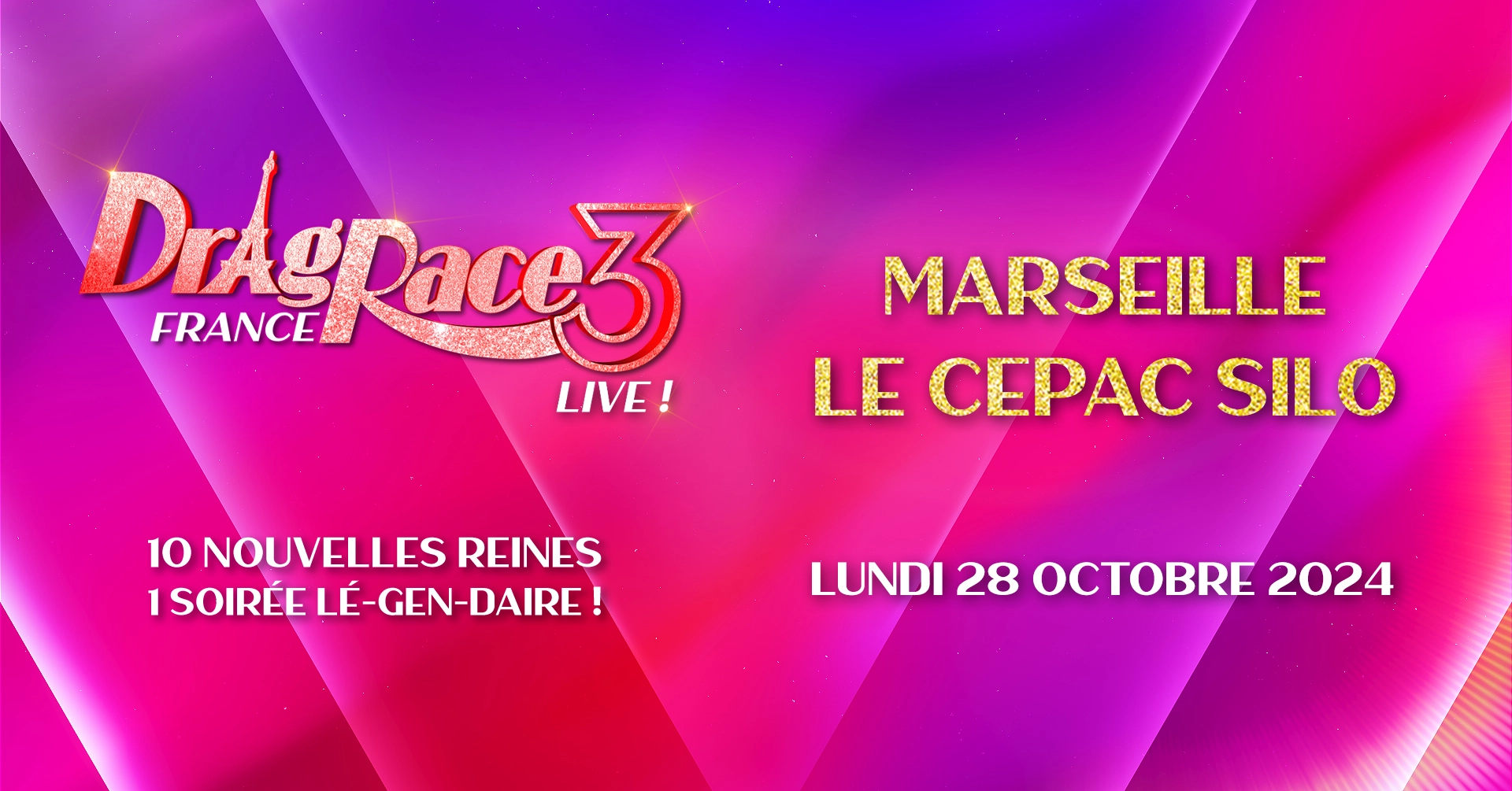 Drag Race France in der Le Silo Tickets