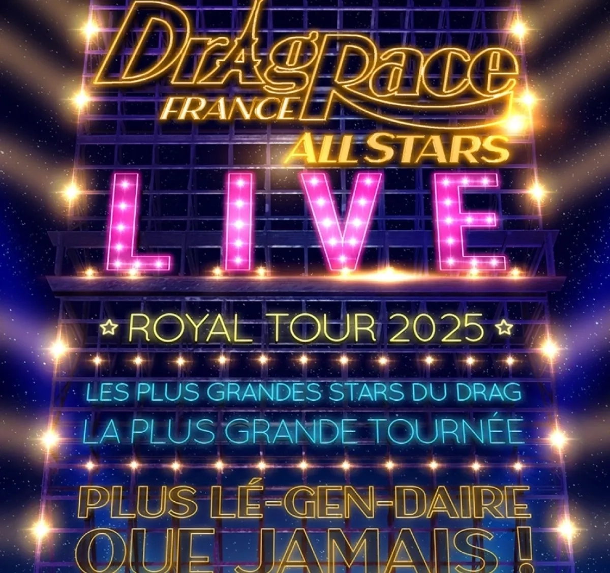 Billets Drag Race France Live All Stars (LDLC Arena - Lyon)