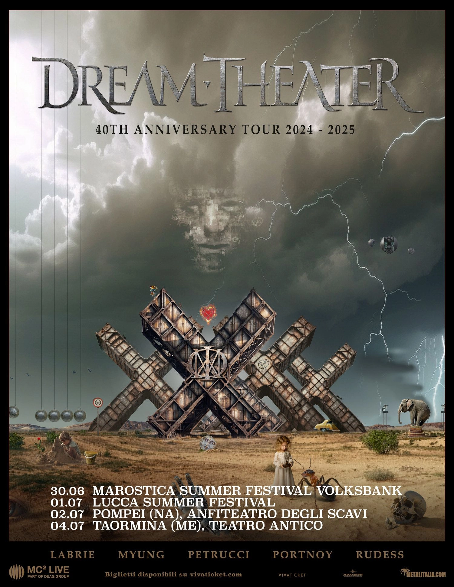 Billets Dream Theater (Teatro Antico Taormina - Tauromenion)