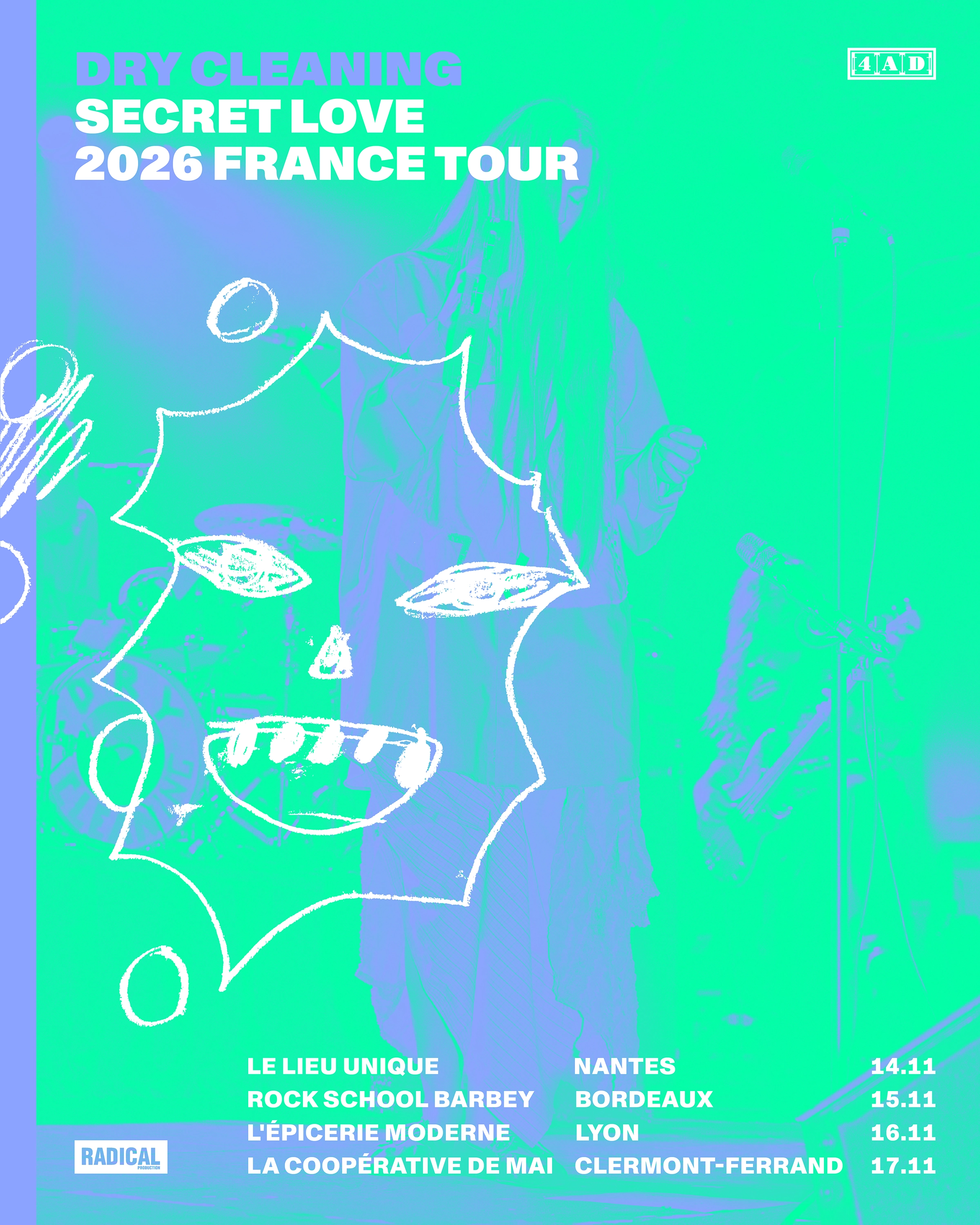 Dry Cleaning at Rock School Barbey Tickets