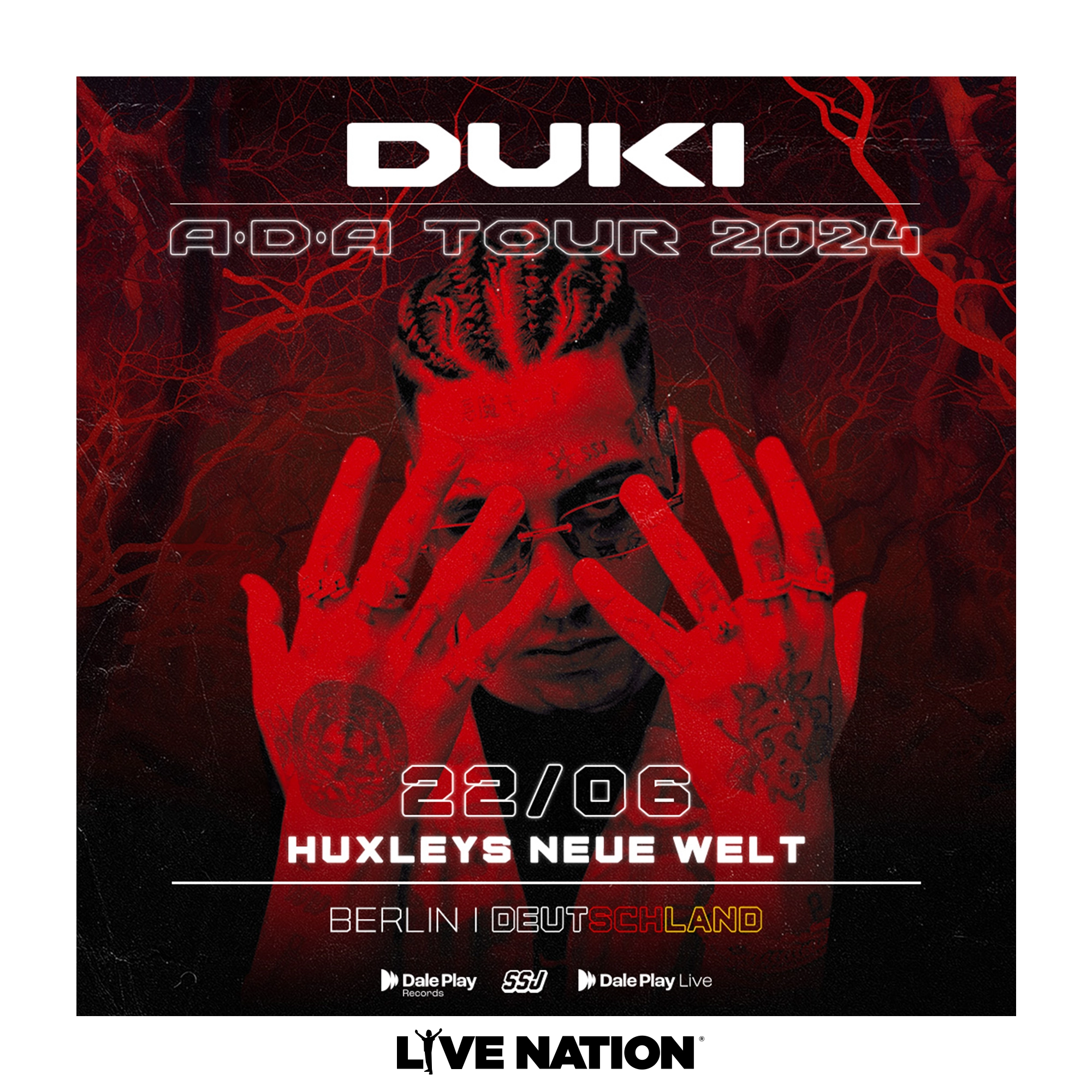 Duki en Huxleys Neue Welt Tickets