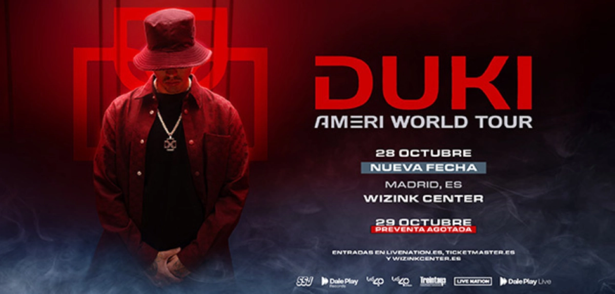 Billets Duki (WiZink Center - Madrid)