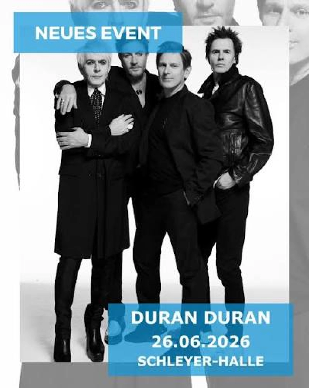 Billets Duran Duran (Hanns-Martin-Schleyer-Halle - Stuttgart)