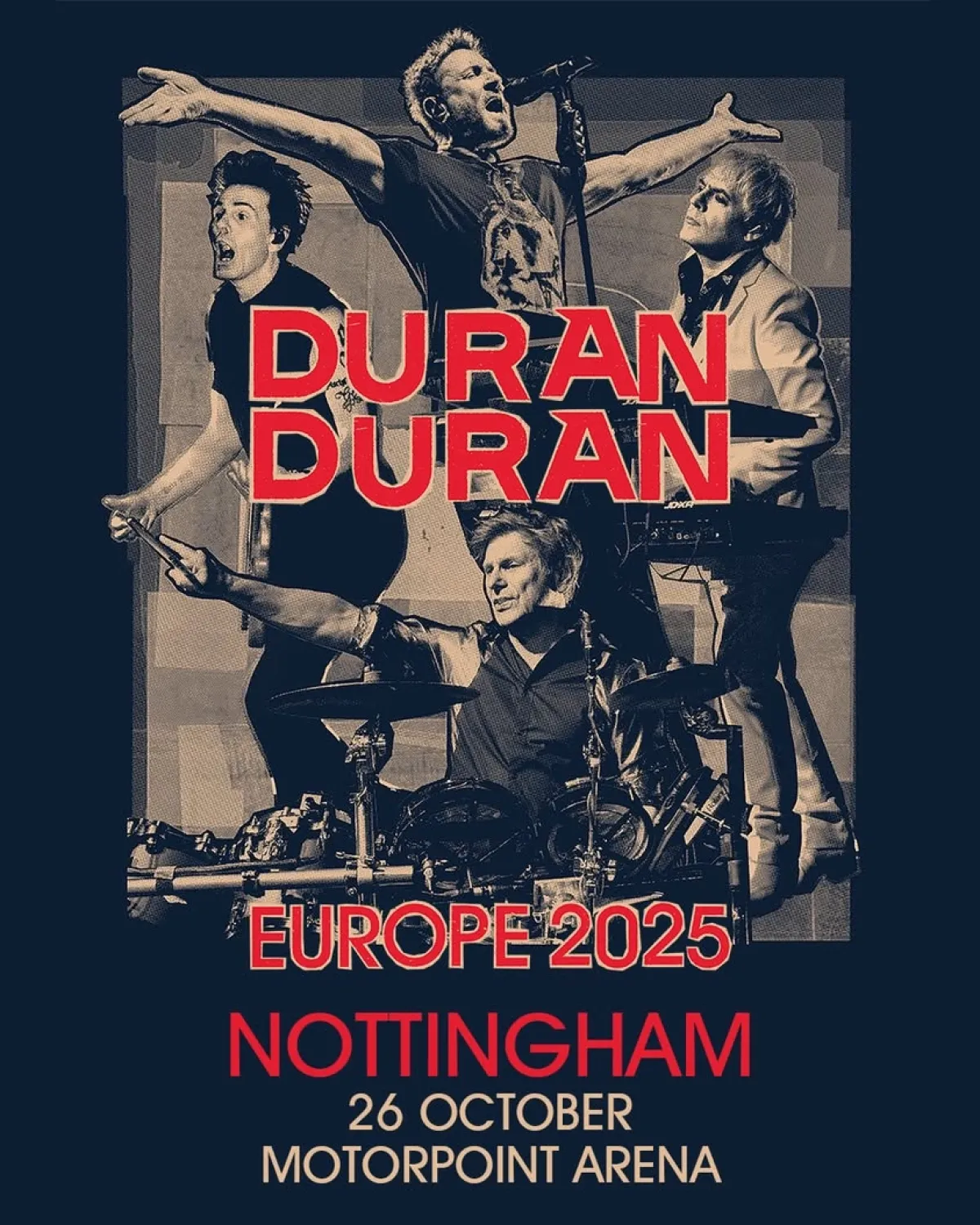 Billets Duran Duran (Motorpoint Arena Nottingham - Nottingham)