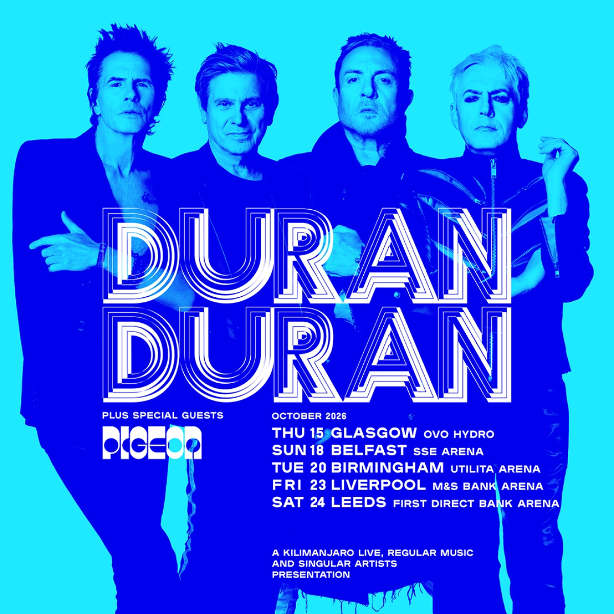 Billets Duran Duran (The SSE Arena Belfast - Belfast)