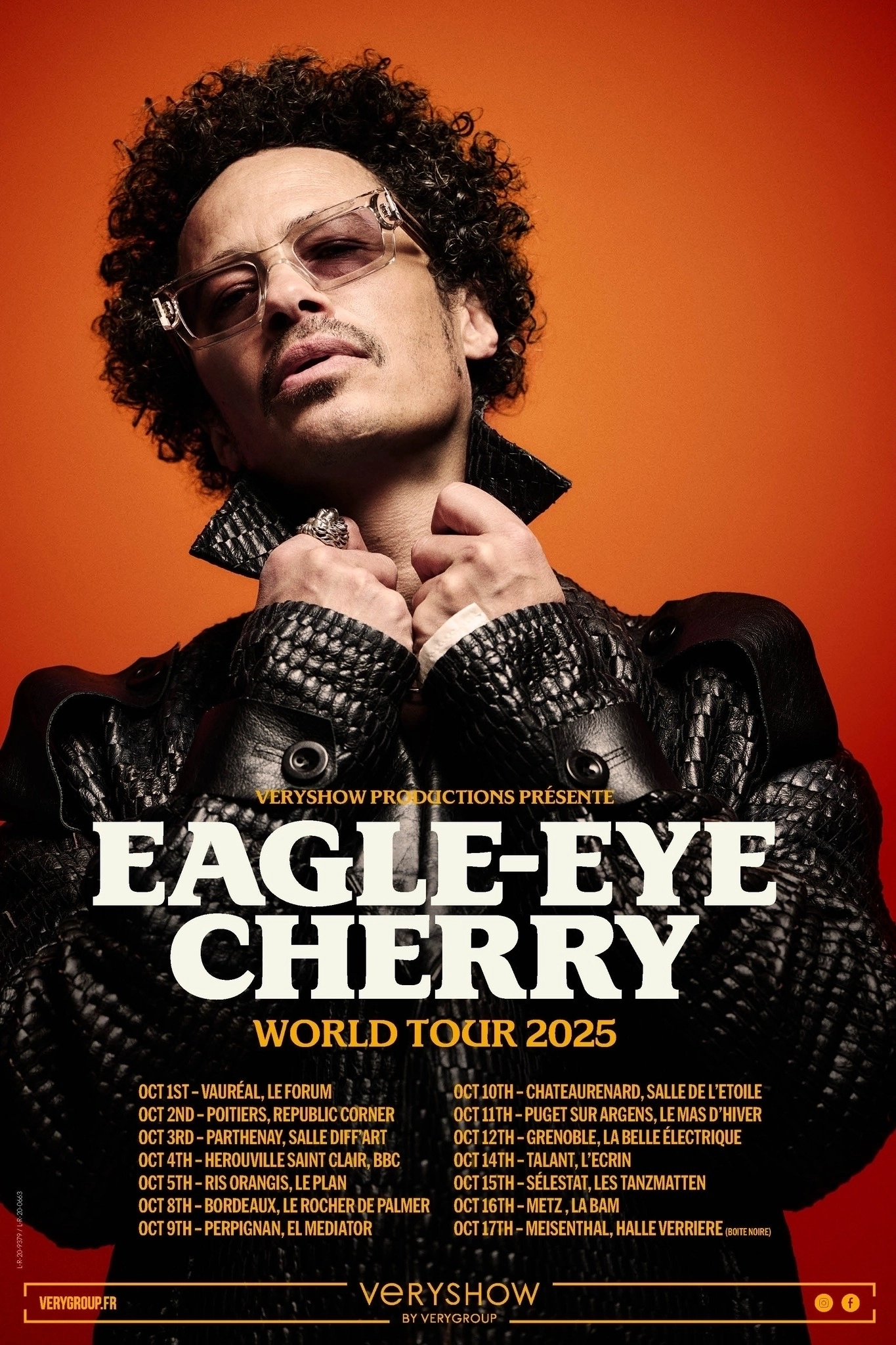 Billets Eagle-Eye Cherry (La Belle Electrique - Grenoble)