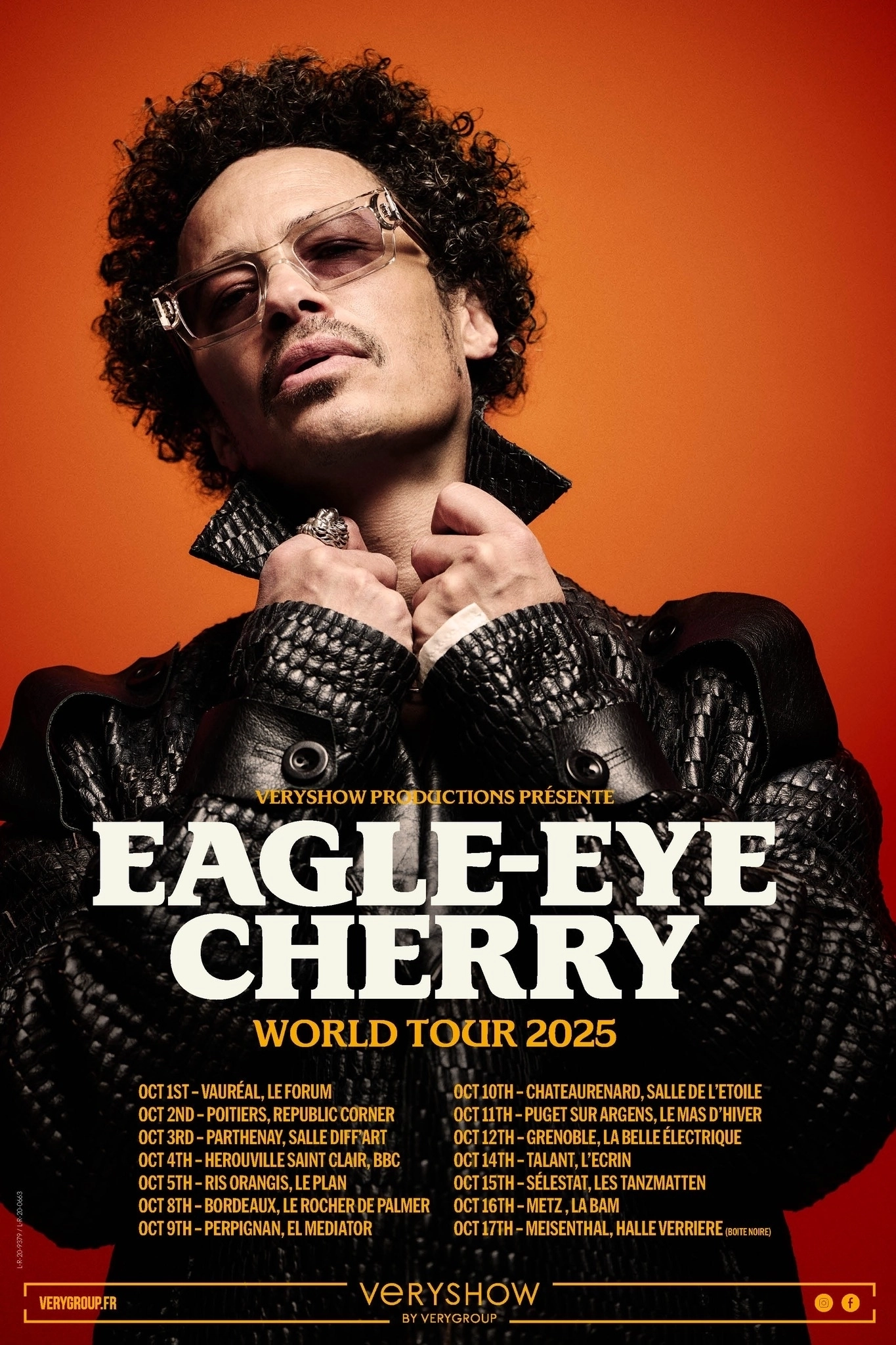 Billets Eagle-Eye Cherry (Le Mas des Escaravatiers - Puget Sur Argens)