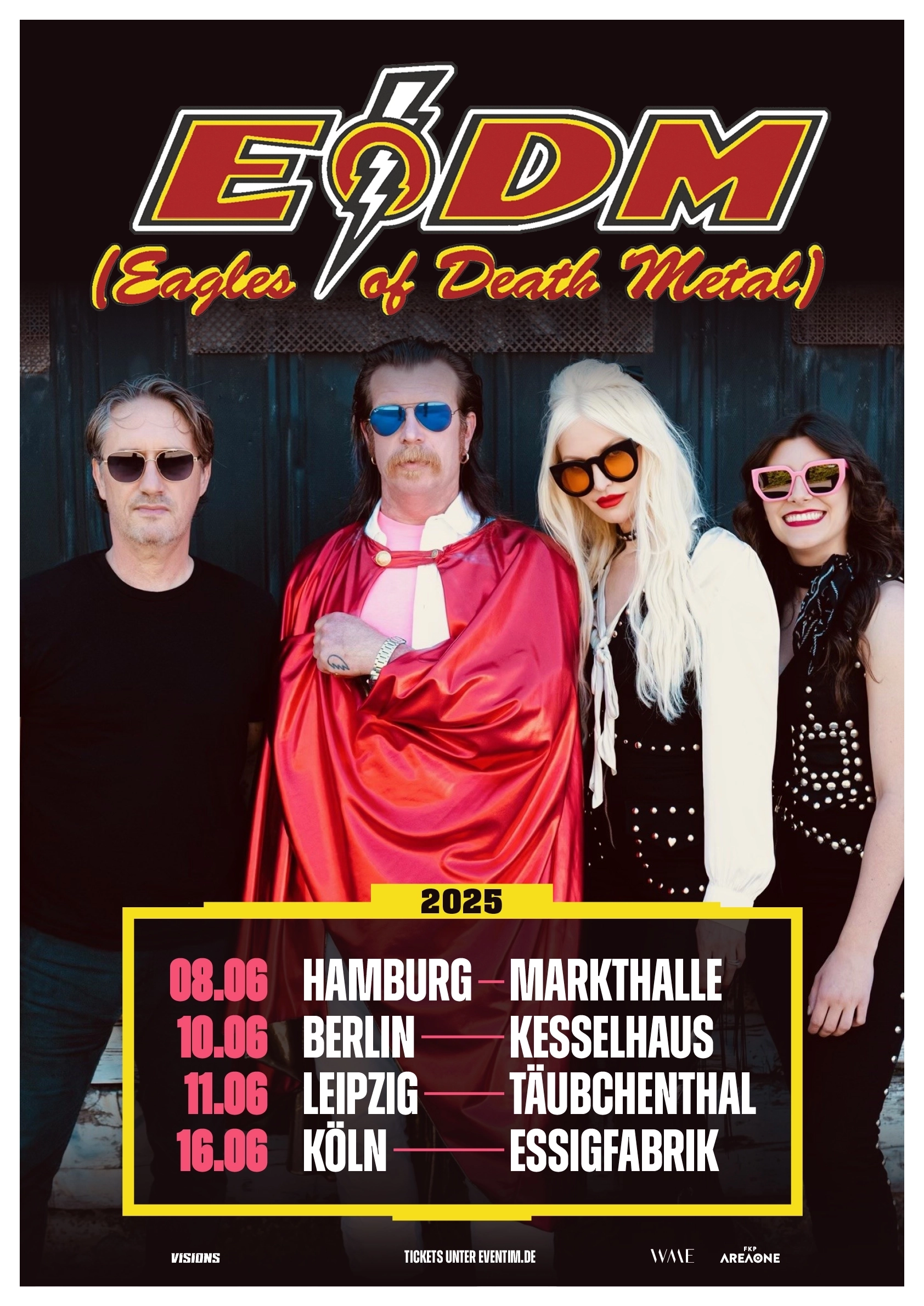 Billets Eagles Of Death Metal (Essigfabrik - Cologne)