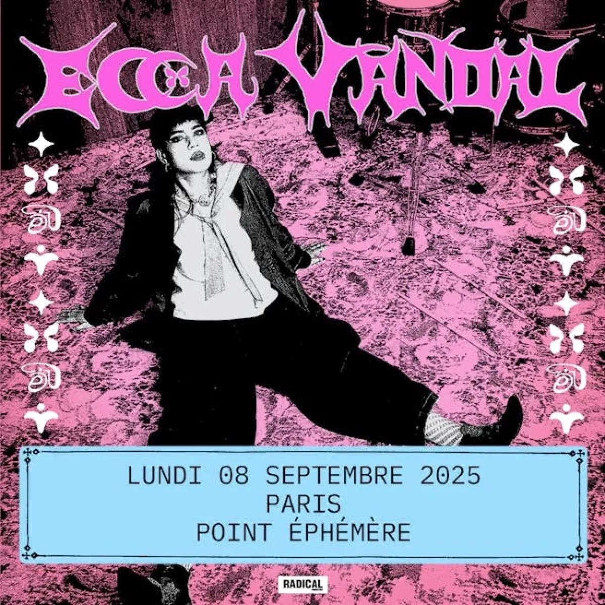 Billets Ecca Vandal (Point Ephémère - Paris)
