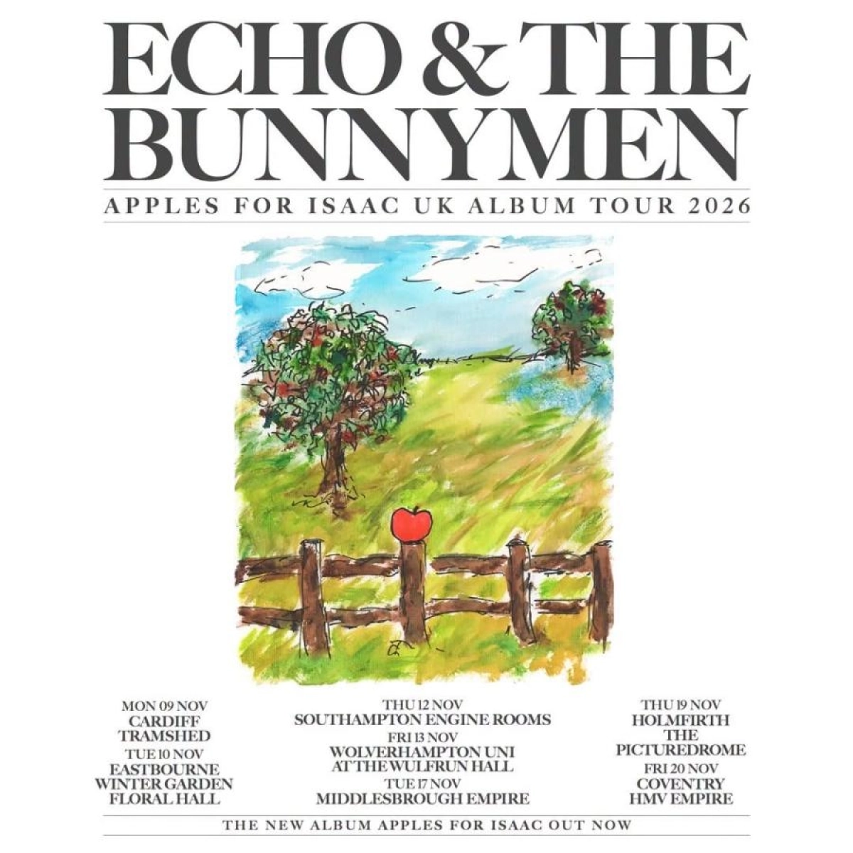 Echo and The Bunnymen en Southampton Engine Rooms Tickets