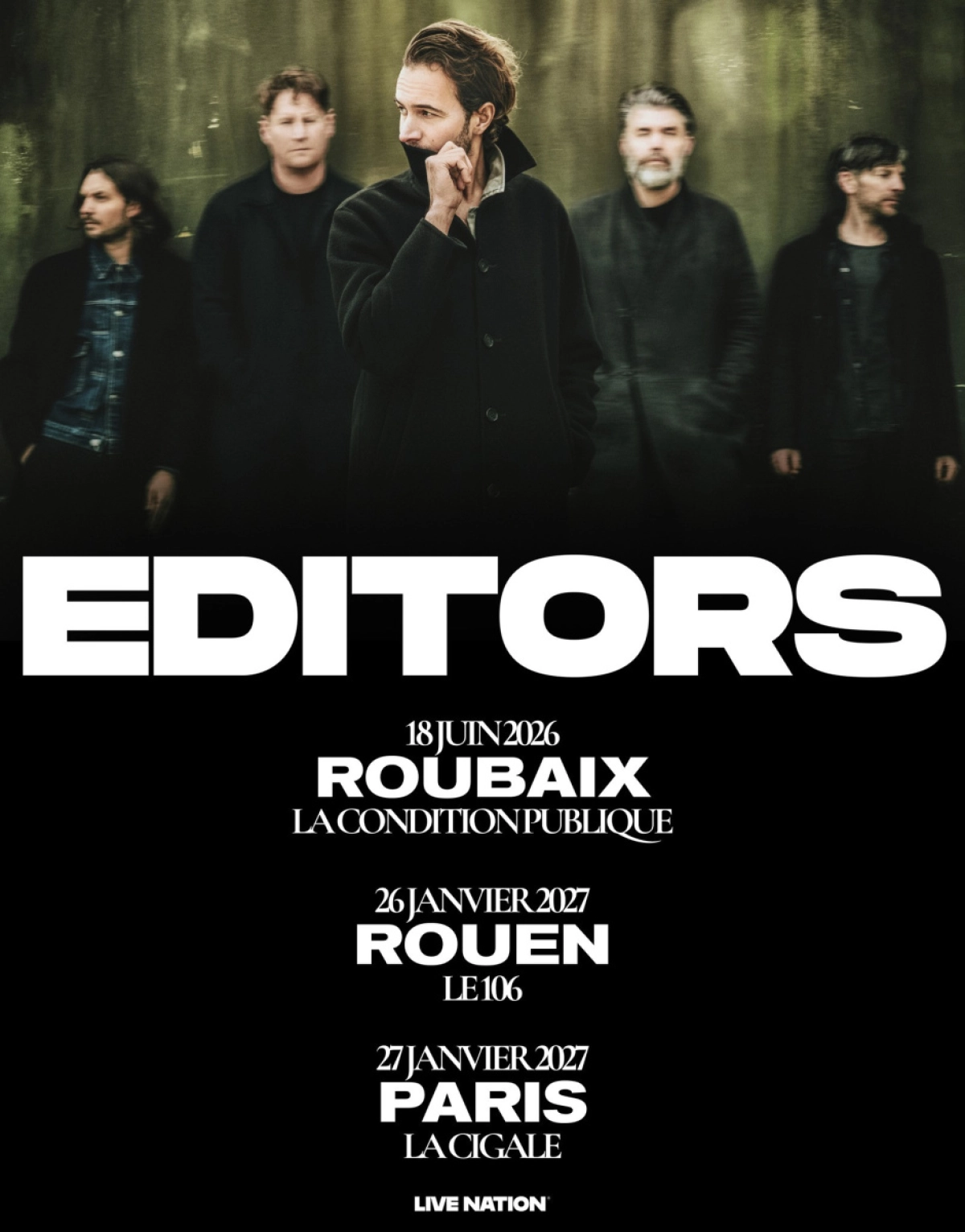 Editors at Le 106 Tickets