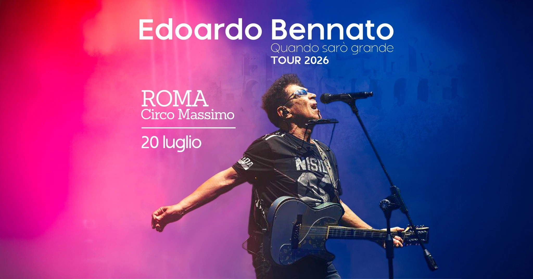 Edoardo Bennato en Circo Massimo Tickets