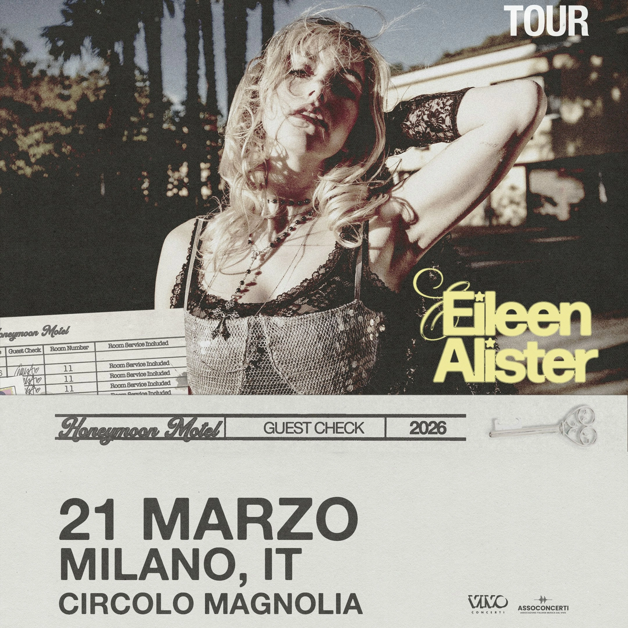 Billets Eileen Alister (Circolo Magnolia - Segrate)