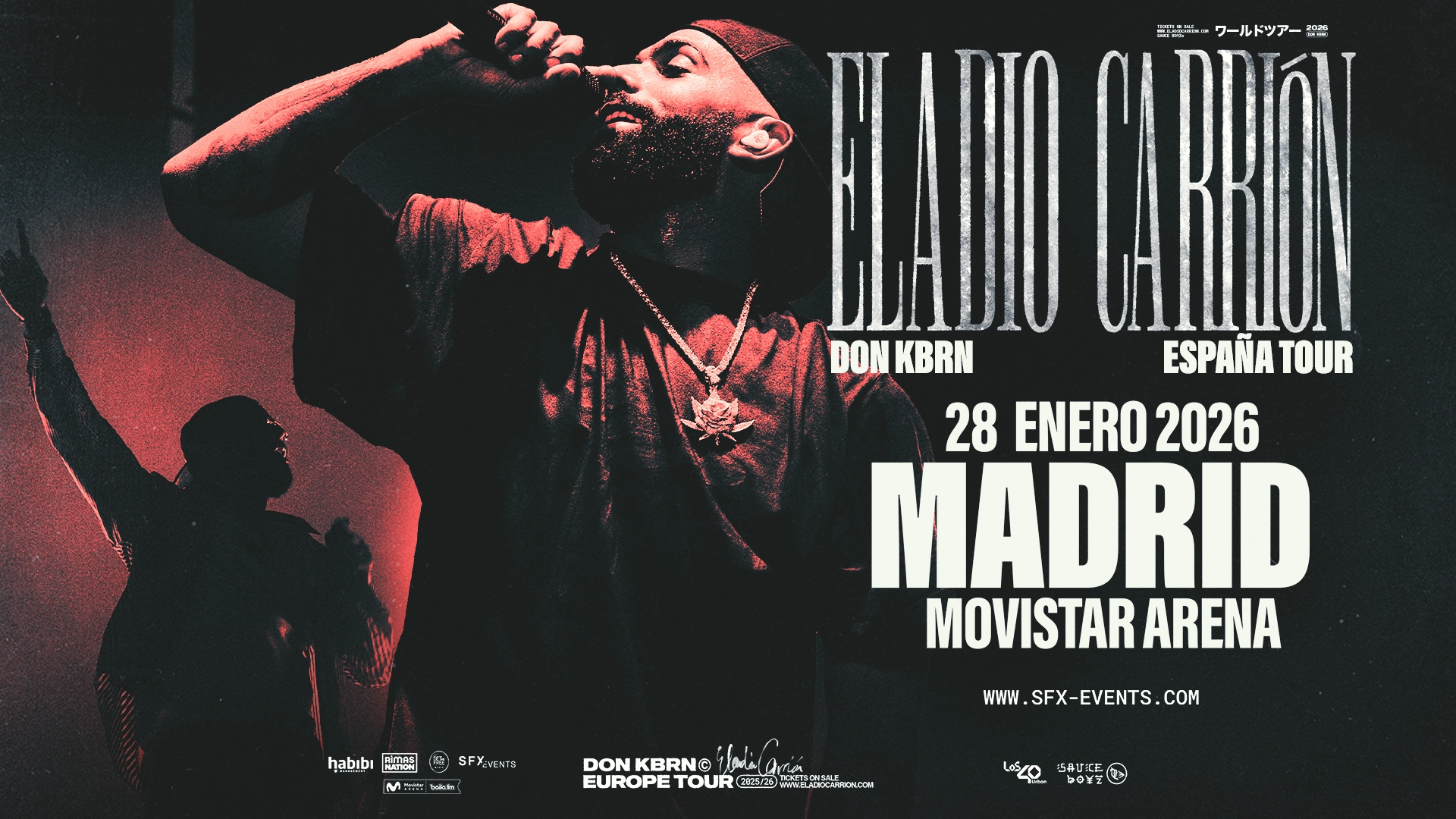 Billets Eladio Carrion (Movistar Arena Madrid - Madrid)