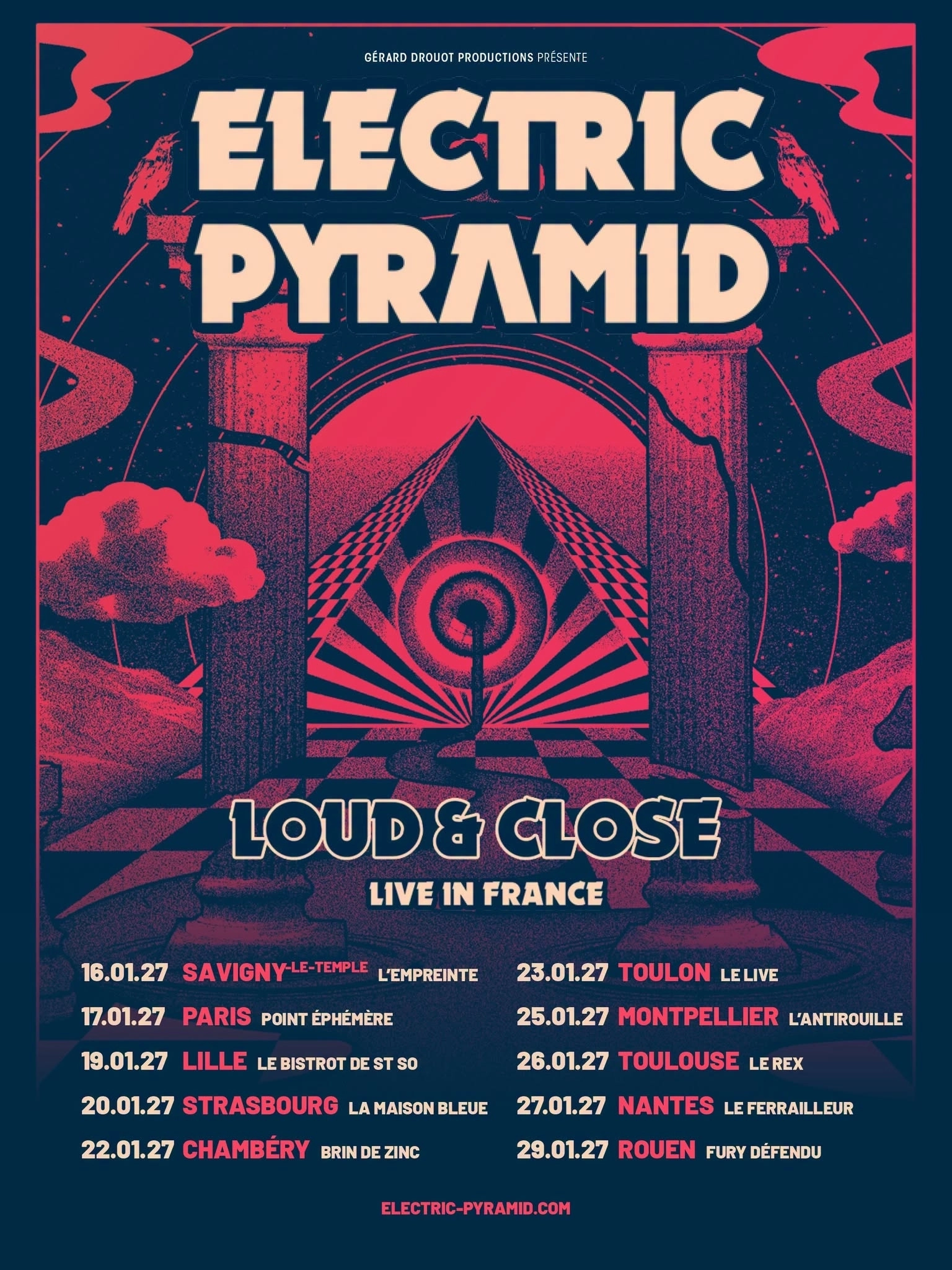 Electric Pyramid at Le Ferrailleur Tickets