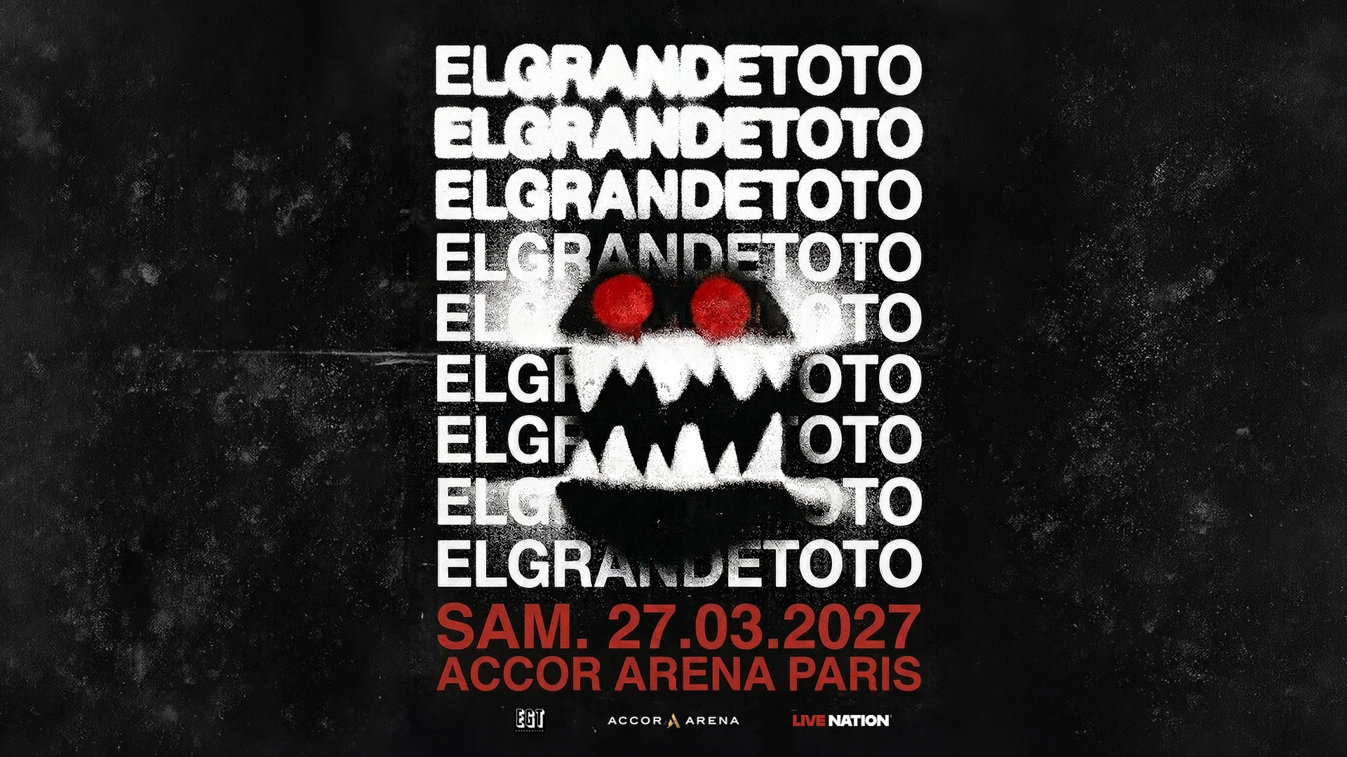 Billets ElGrandeToto (Accor Arena - Paris)