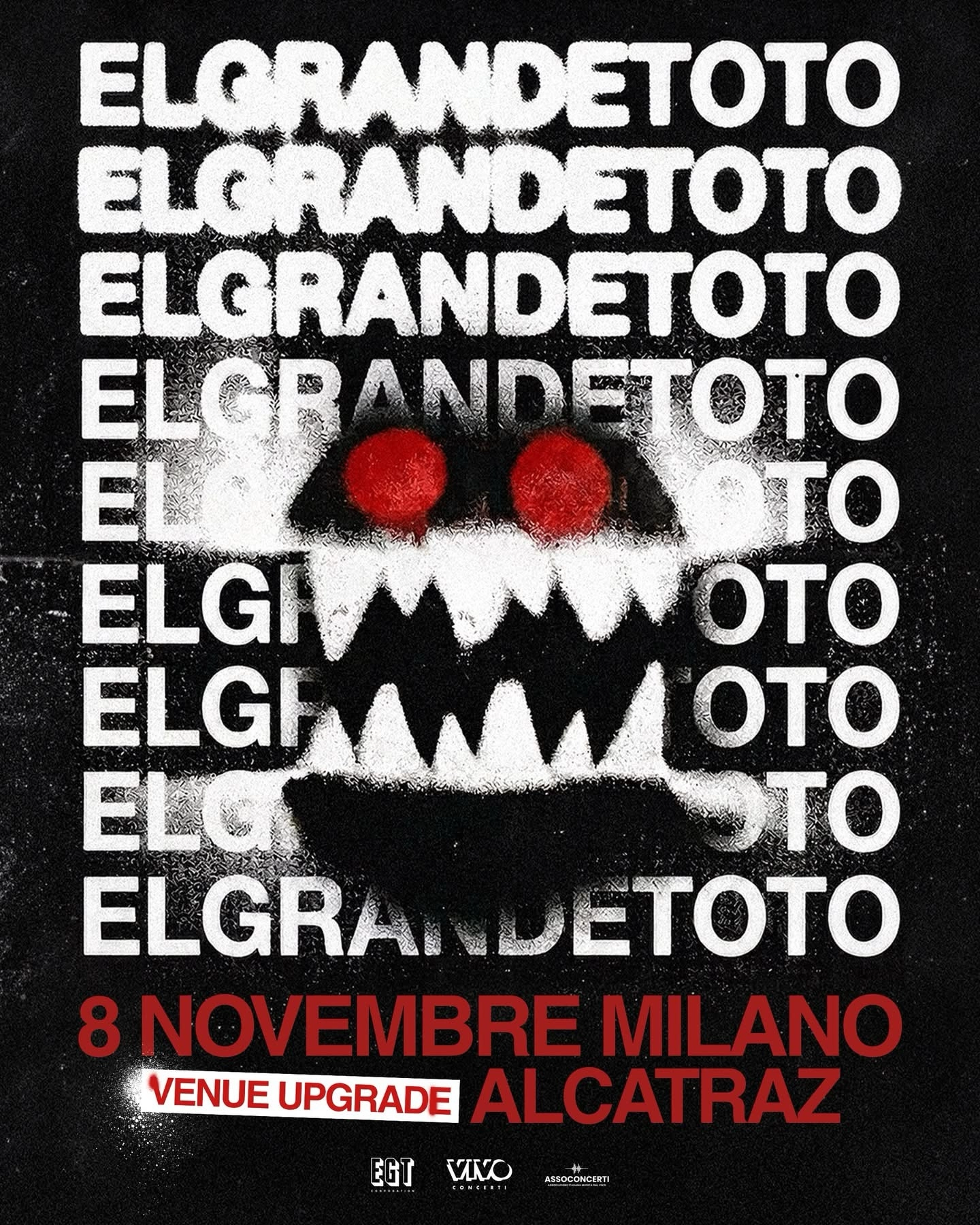 Billets ElGrandeToto (Alcatraz Milan - Milan)