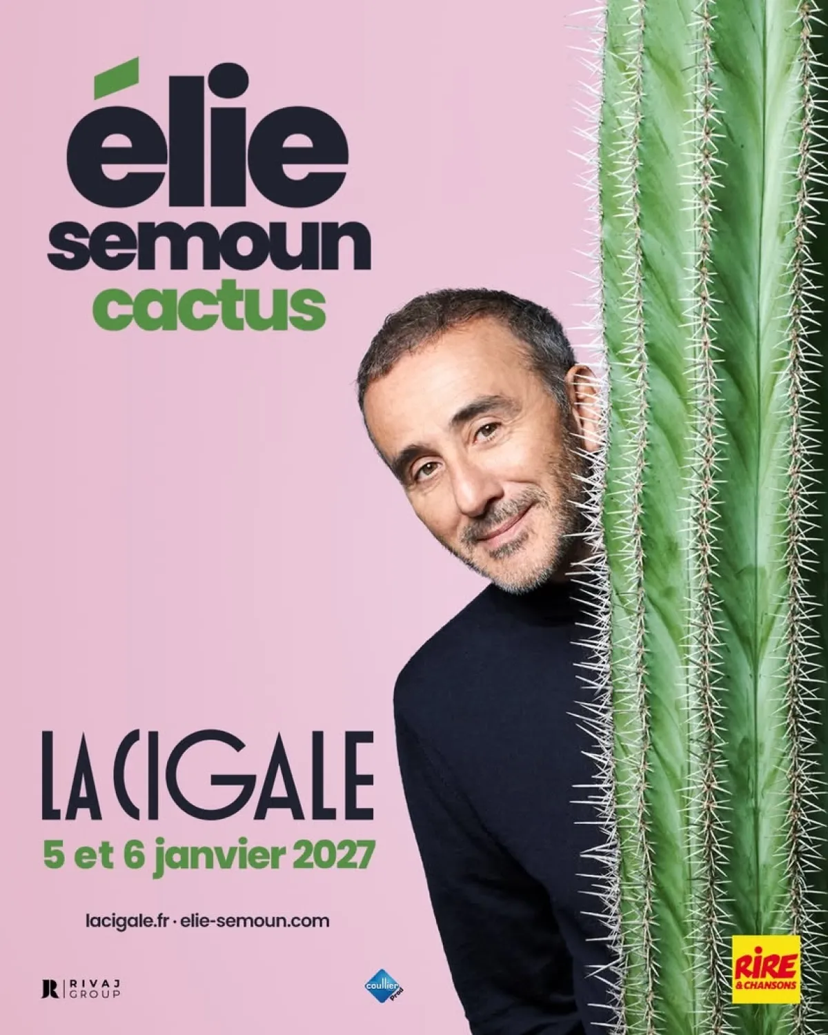 Billets Elie Semoun (La Cigale - Paris)
