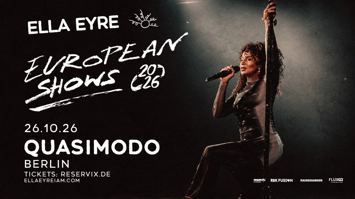 Ella Eyre in der Quasimodo Tickets