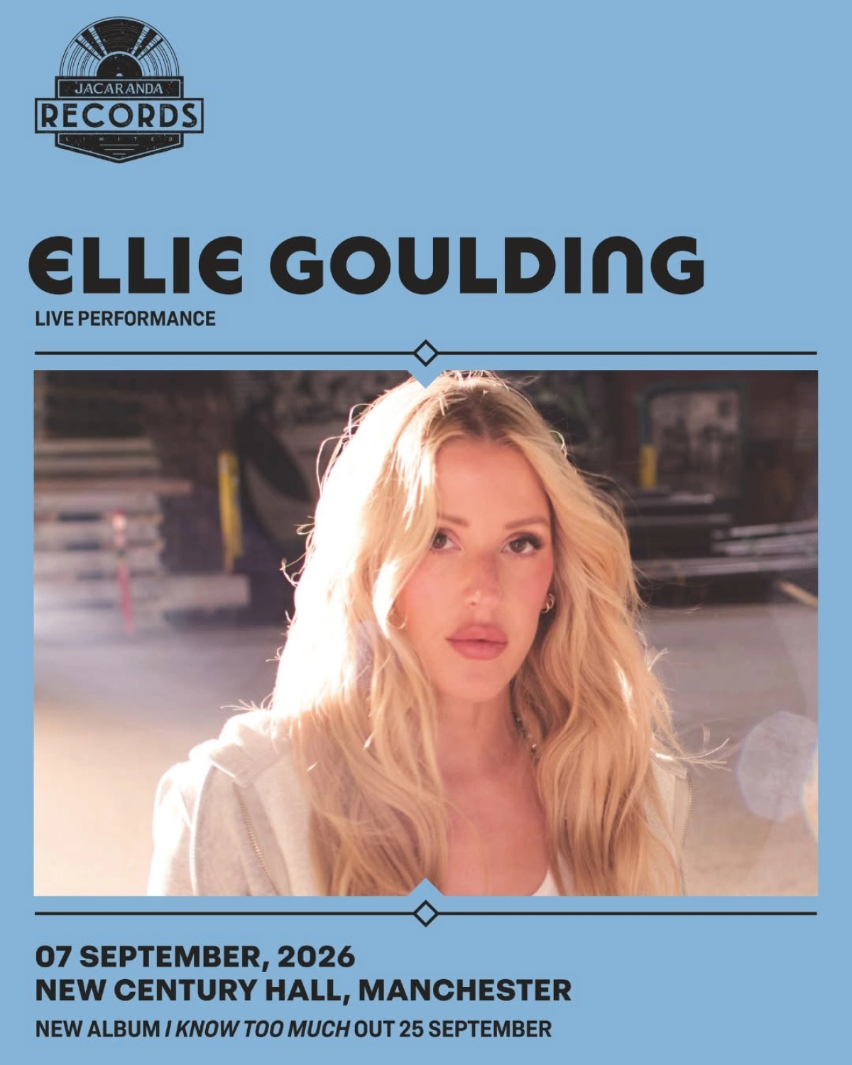 Ellie Goulding at Manchester New Century Hall Tickets