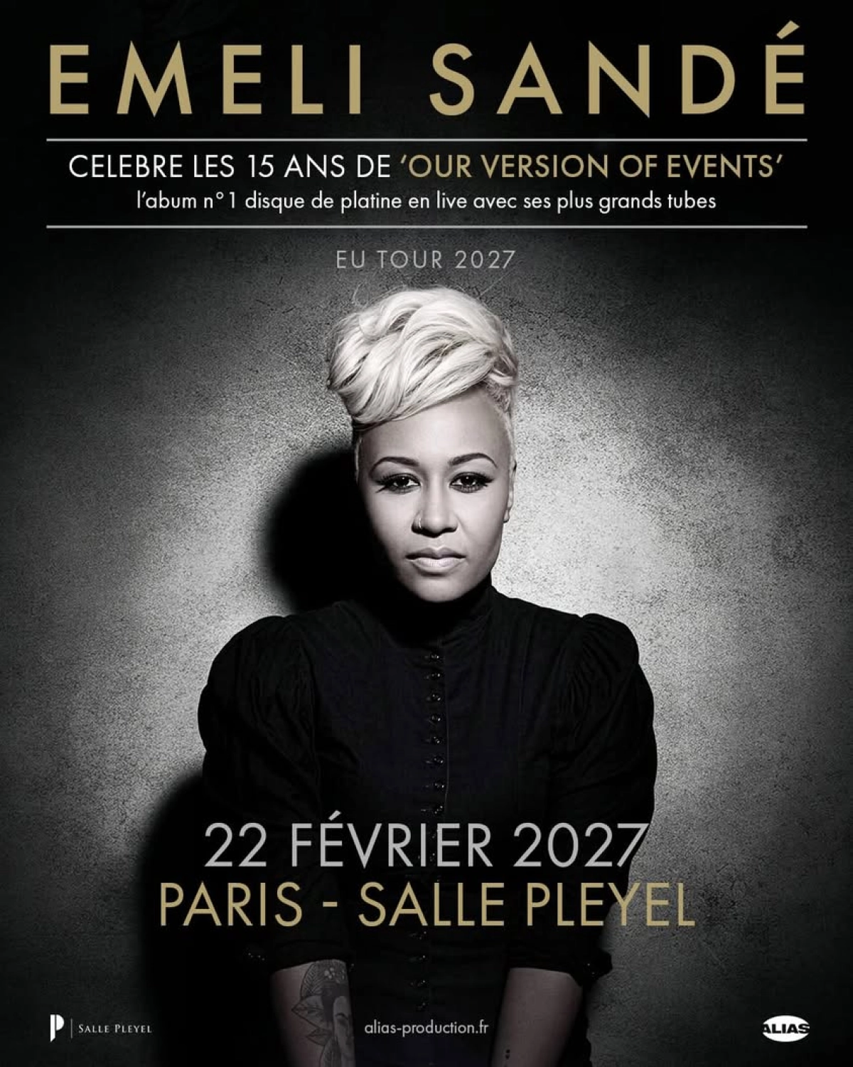 Emeli Sandé at Salle Pleyel Tickets