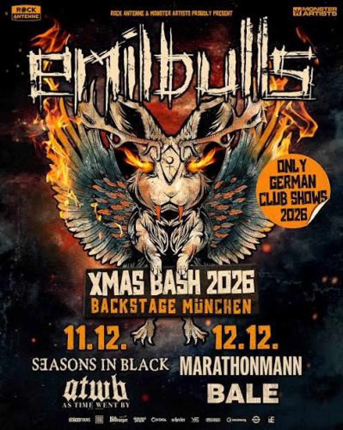 Emil Bulls al Backstage Werk Tickets