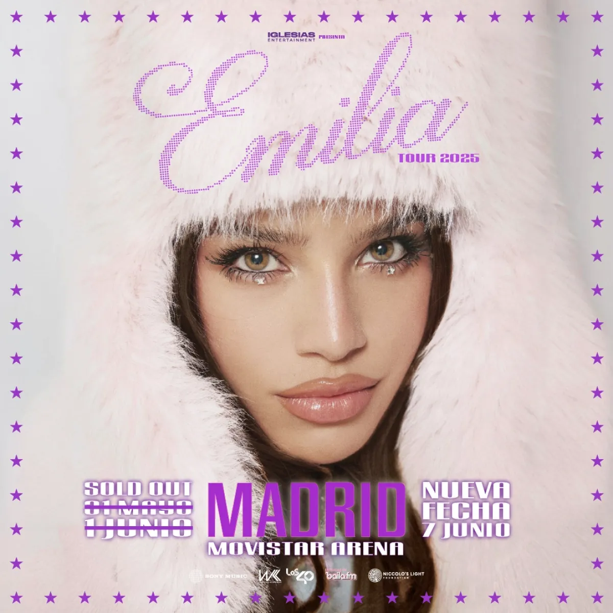 Billets Emilia (Movistar Arena Madrid - Madrid)
