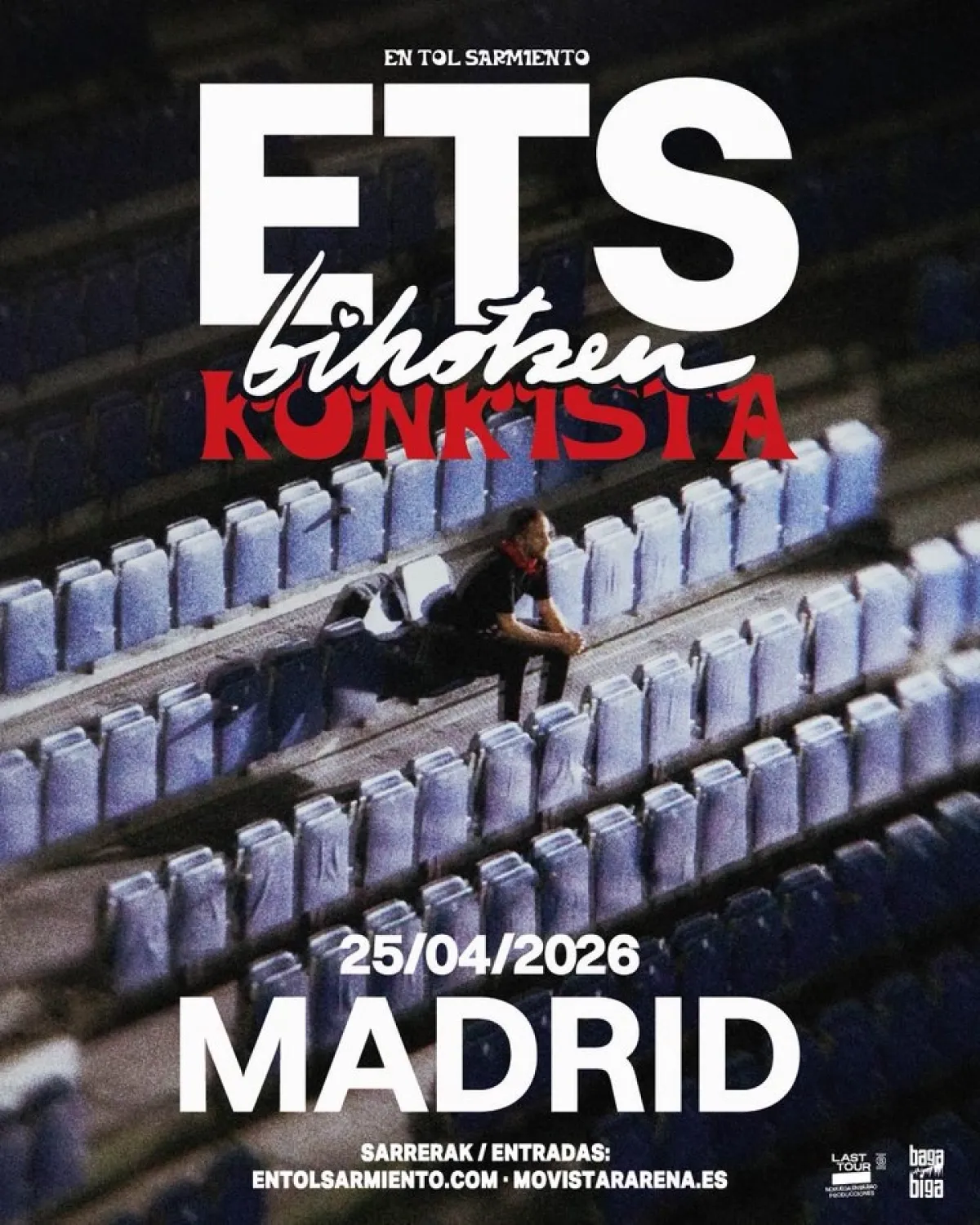 En Tol Sarmiento en Movistar Arena Madrid Tickets
