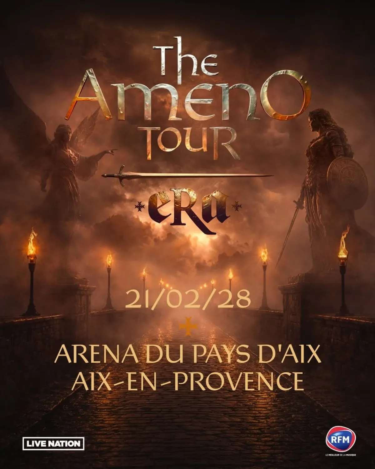 ERA - The Ameno Tour at Arena Du Pays D'Aix Tickets