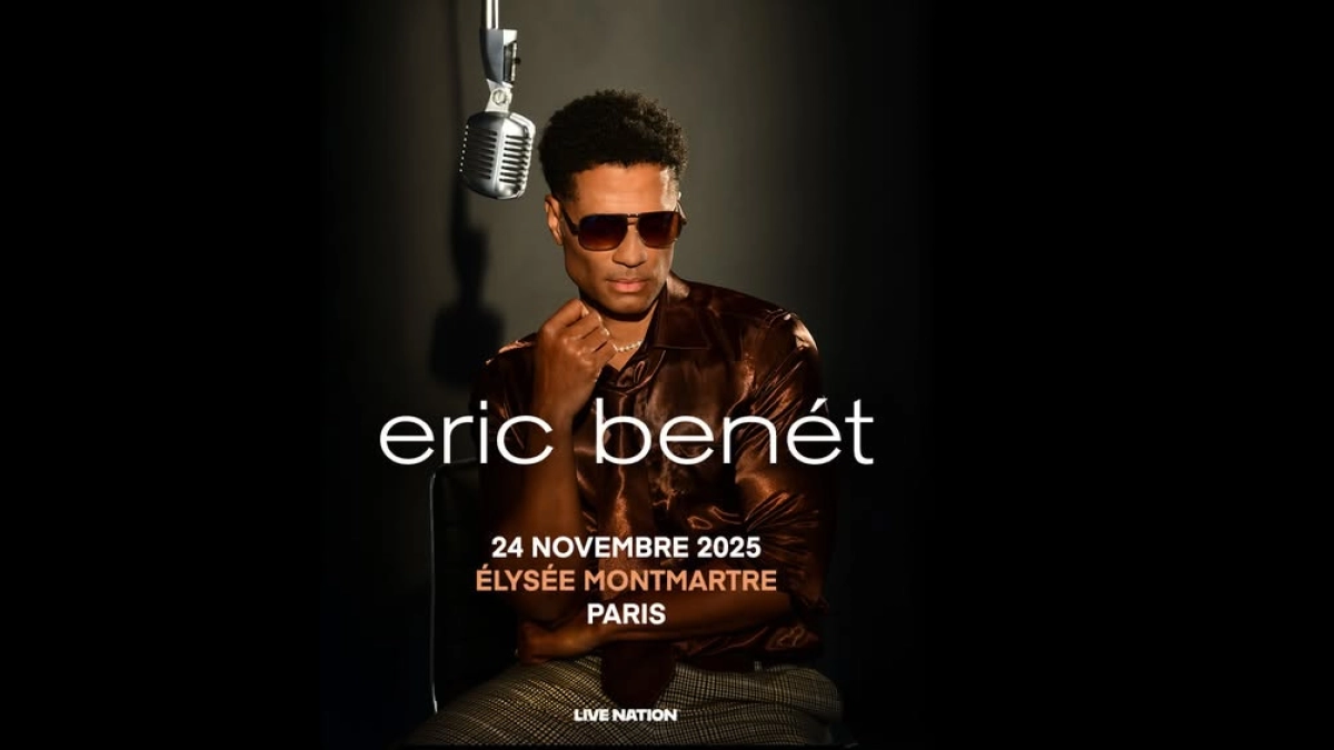 Billets Eric Benet (Elysee Montmartre - Paris)