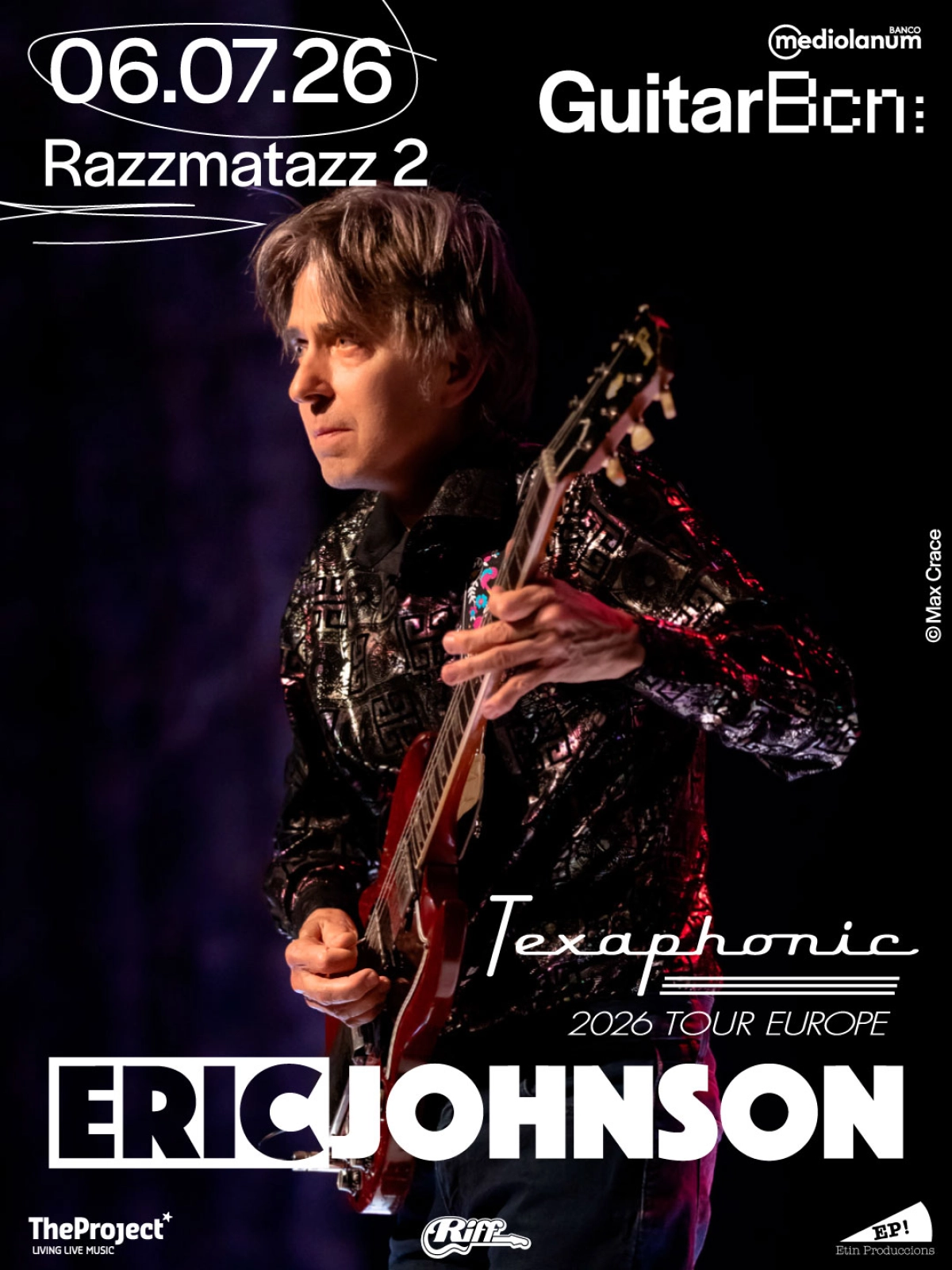 Eric Johnson en Razzmatazz Tickets