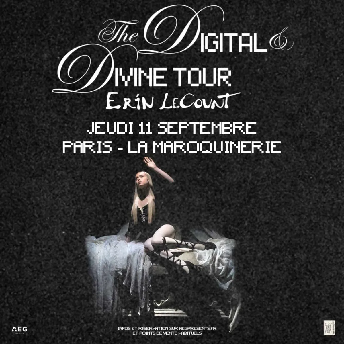 Billets Erin LeCount (La Maroquinerie - Paris)